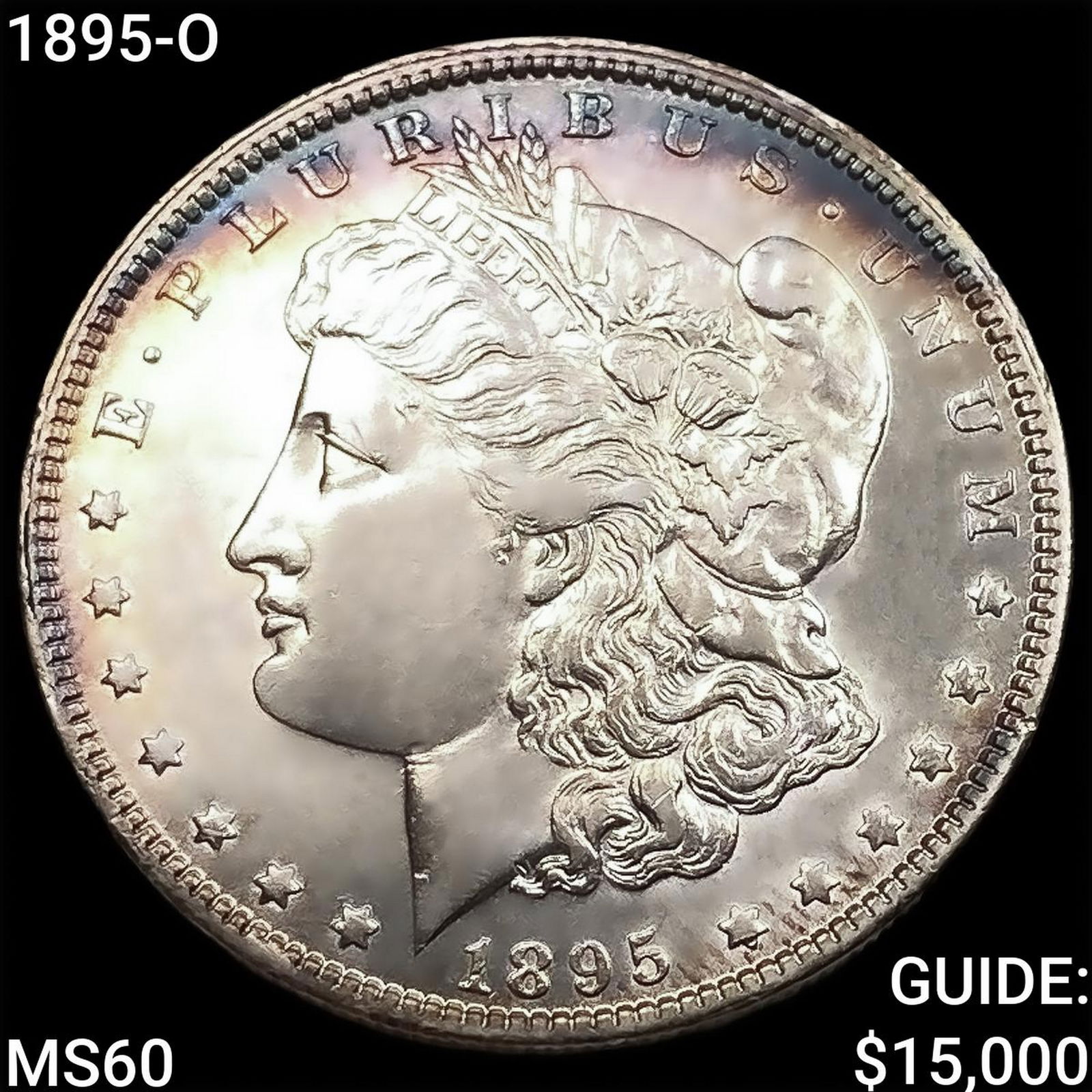 1895-O Morgan Silver Dollar UNCIRCULATED: 1895-O Morgan Silver Dollar UNCIRCULATED