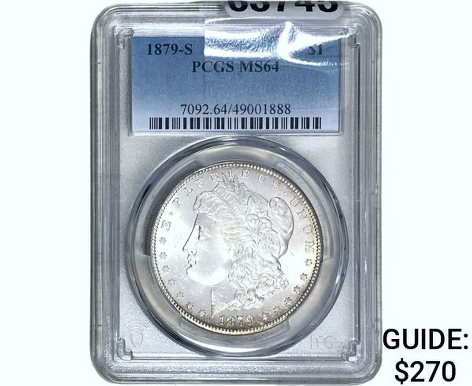 1879-S Morgan Silver Dollar PCGS MS64 (1 of 2)