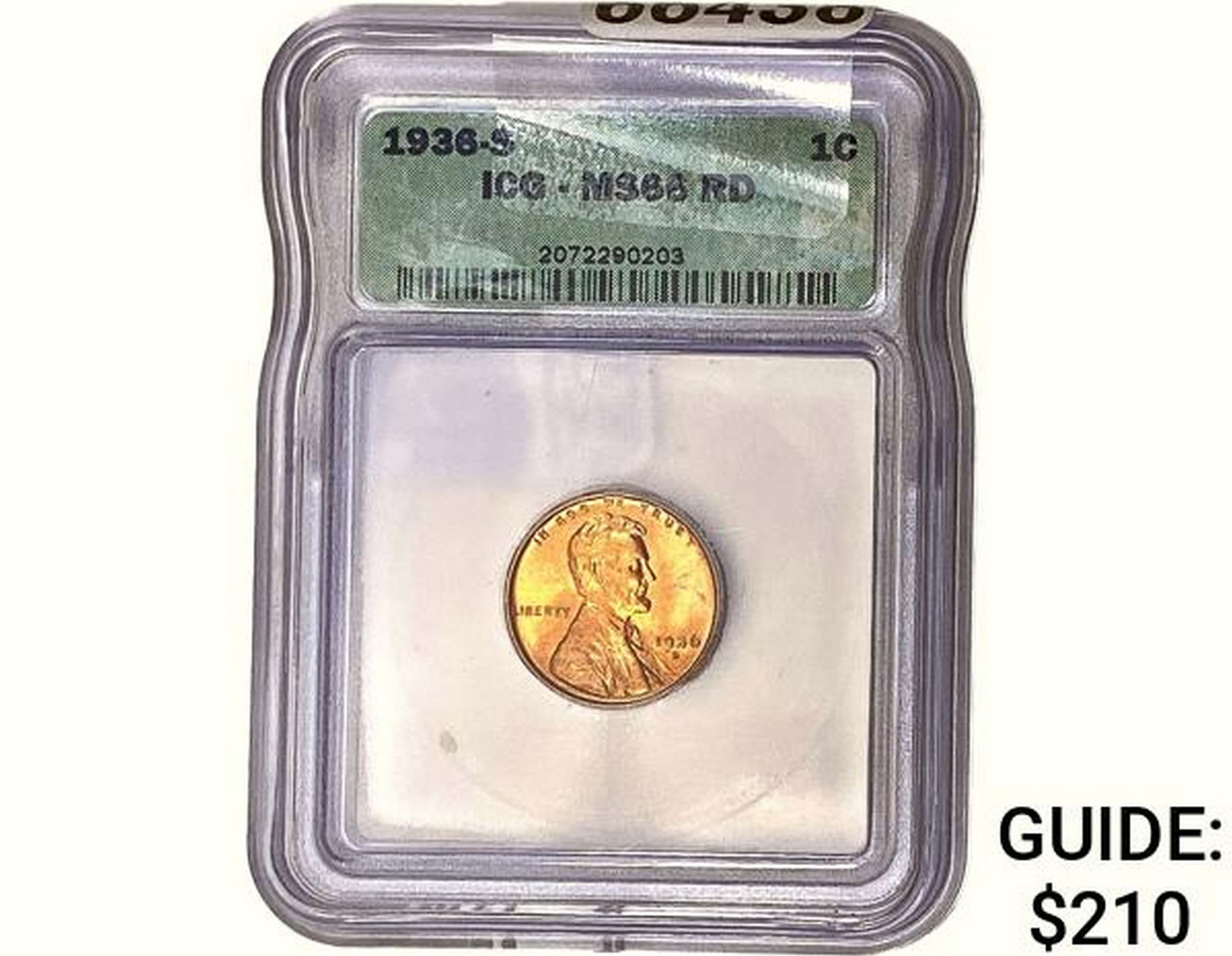 1936-S Wheat Cent ICG MS66 RD (1 of 2)