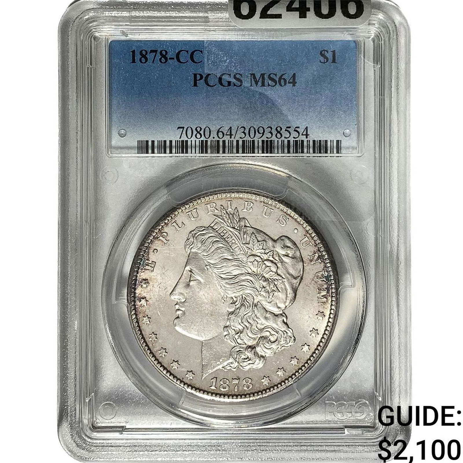 1878-CC Morgan Silver Dollar PCGS MS64 (1 of 2)