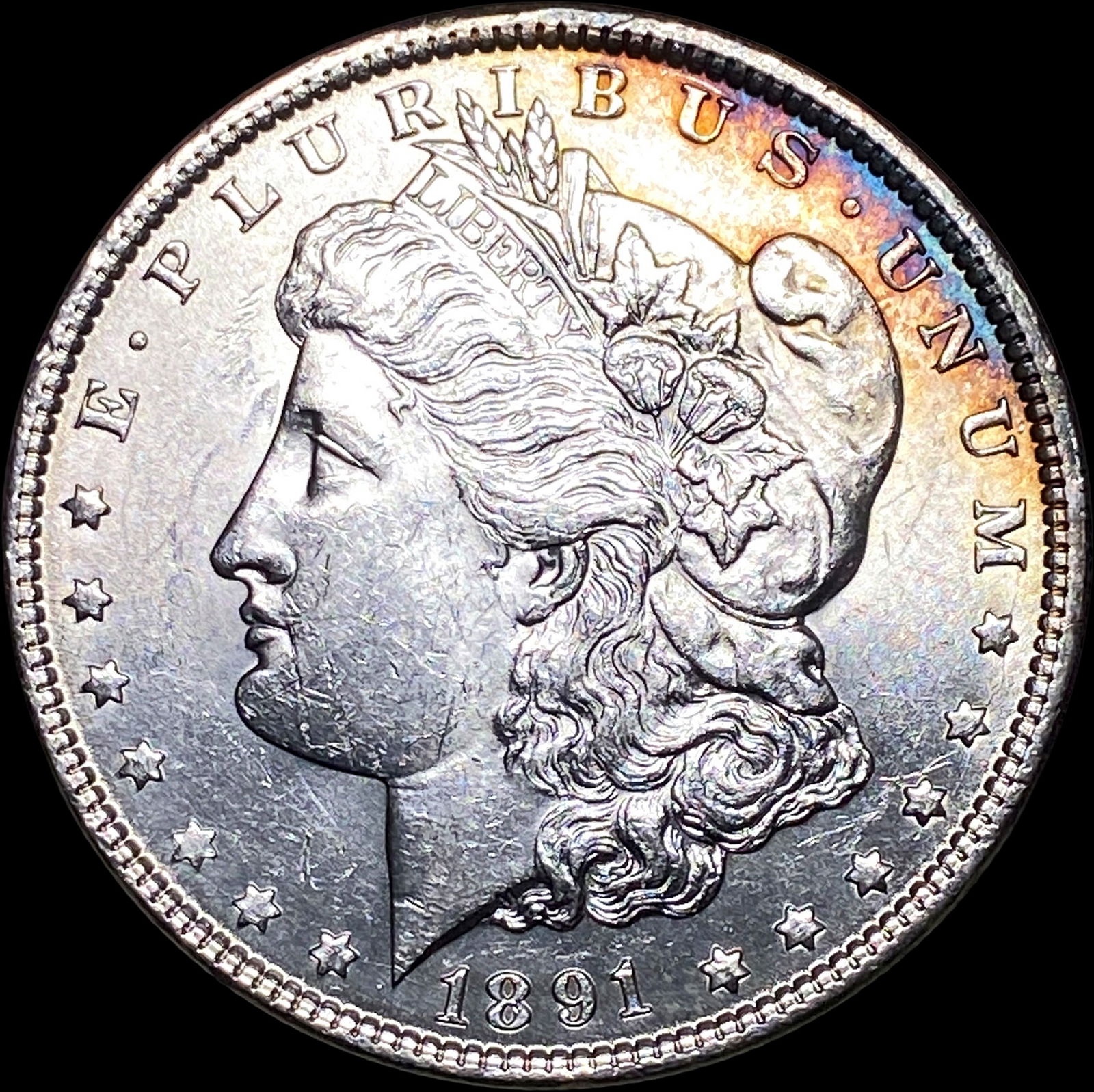 1891 Silver Morgan Dollar UNCIRCULATED (1 of 2)