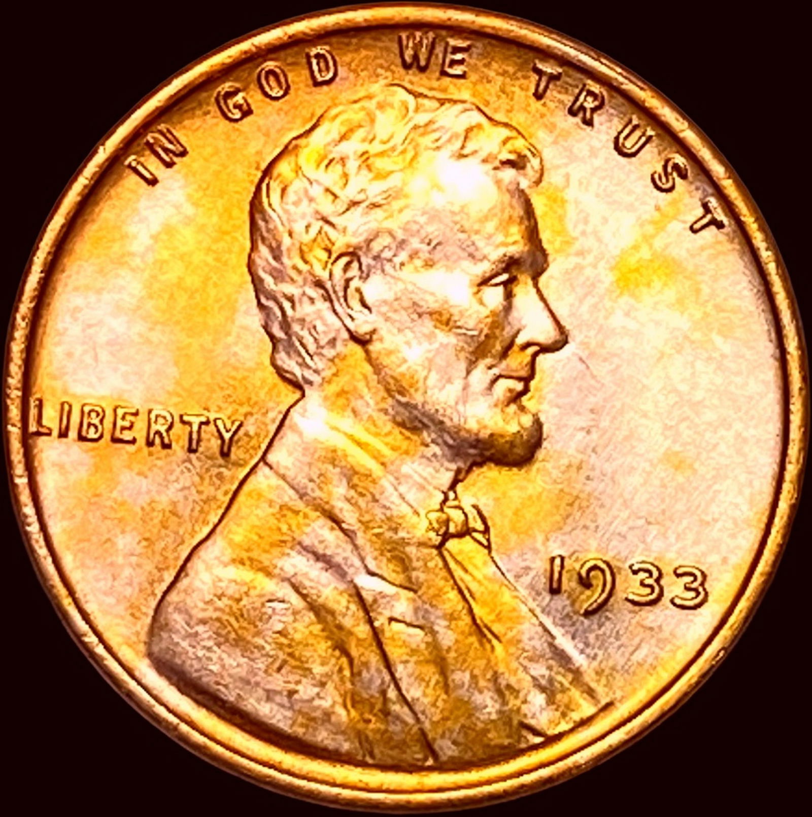 1933 Lincoln Wheat Cent UNCIRCULATED (1 of 2)