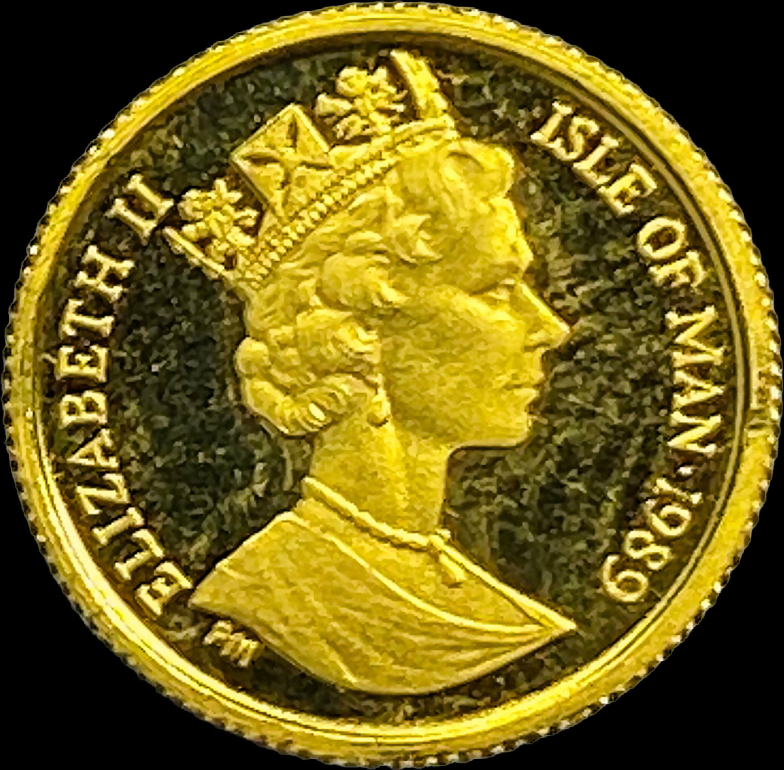 1988 Isle of Man 1/25oz Gold 1/25 Crown CHOICE PROOF: 1988 Isle of Man 1/25oz Gold 1/25 Crown CHOICE PROOF