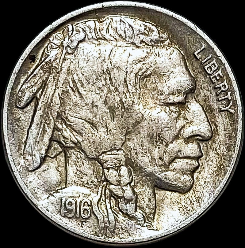 1916 Buffalo Nickel CLOSELY UNCIRCULATED (1 of 2)