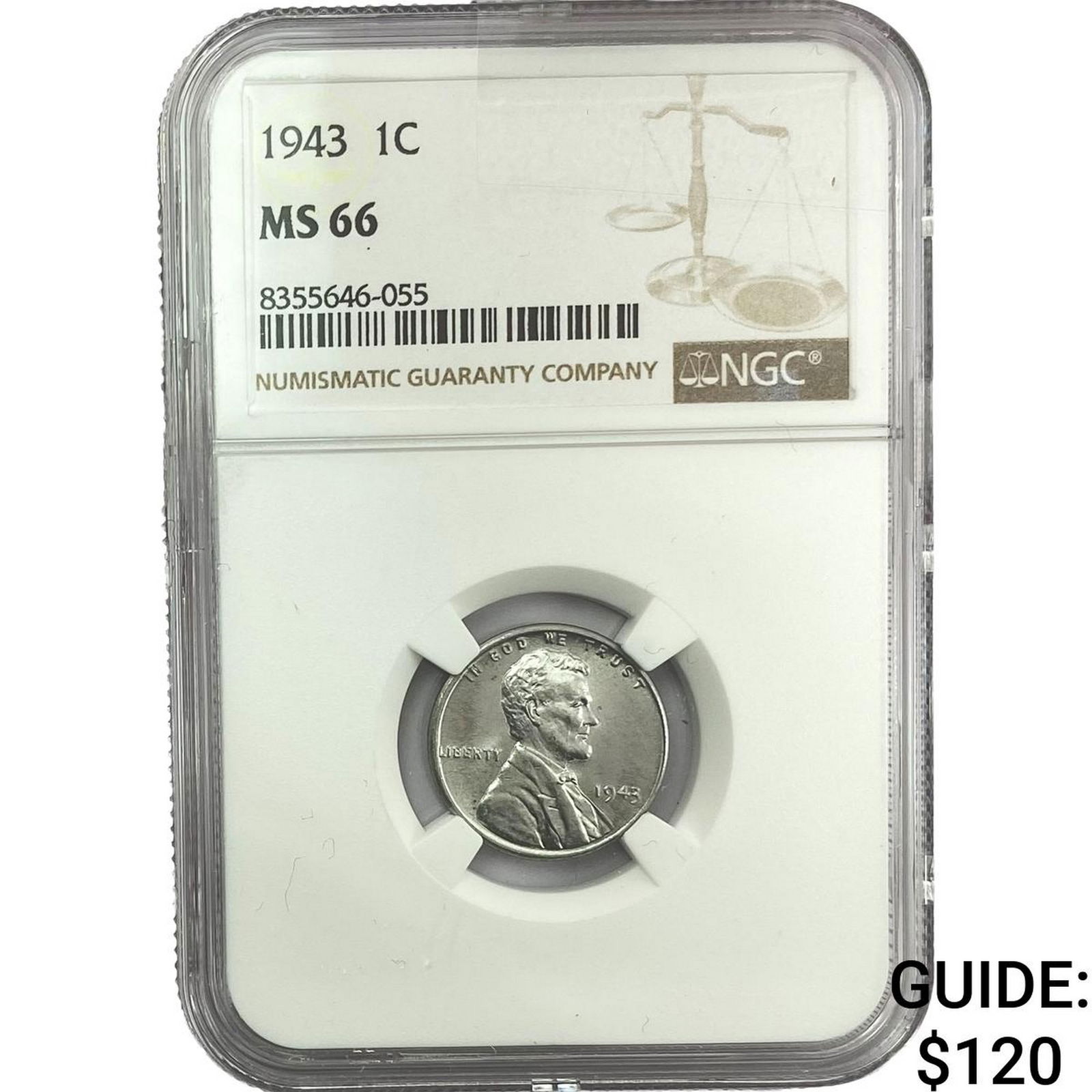 1943 Wheat Cent NGC MS66 (1 of 2)
