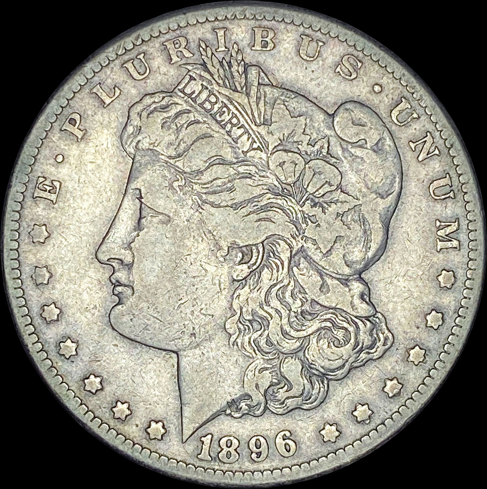 1896-S Silver Morgan Dollar LIGHTLY CIRCULATED (1 of 2)