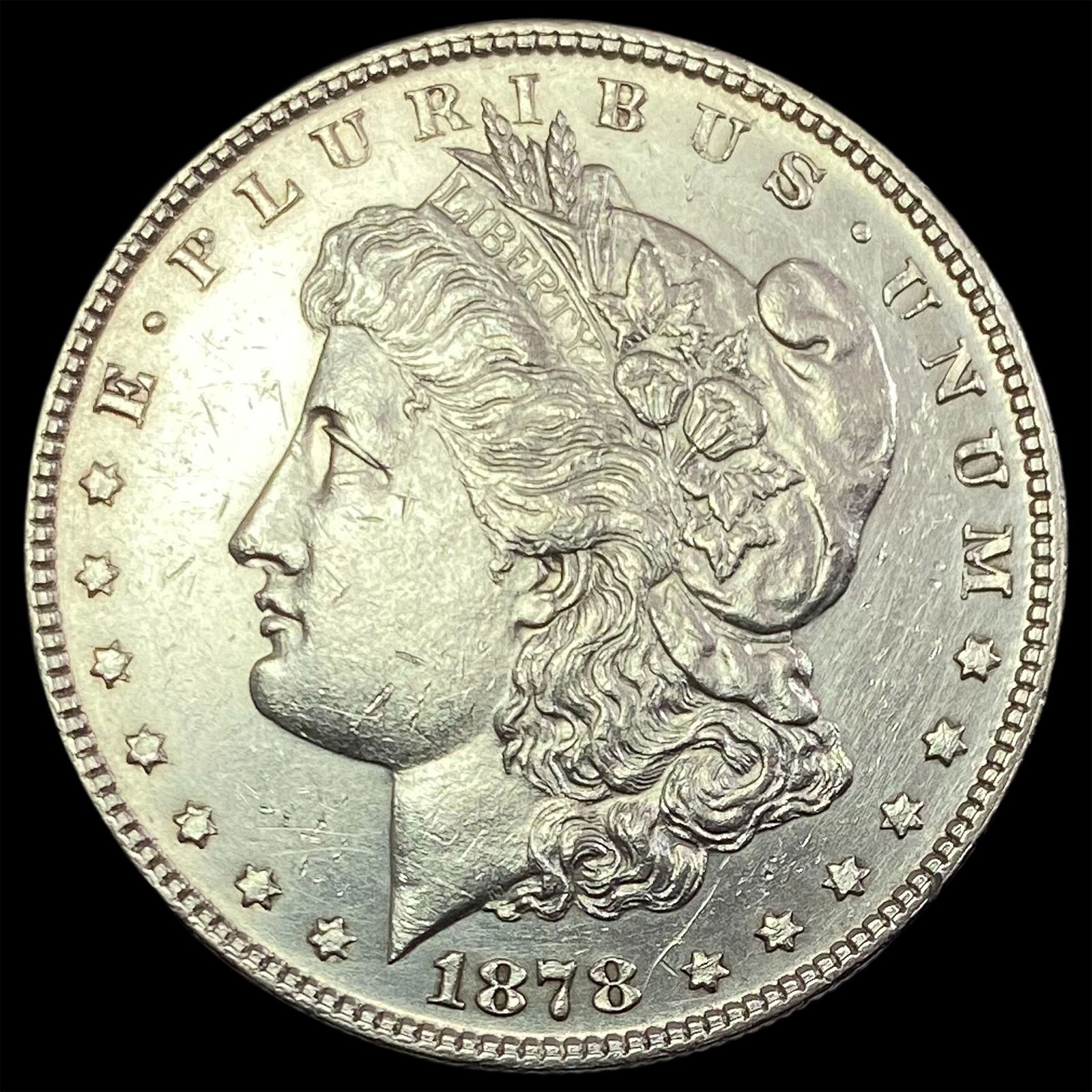 1878 7/8TF Silver Morgan Dollar UNCIRCULATED (1 of 2)