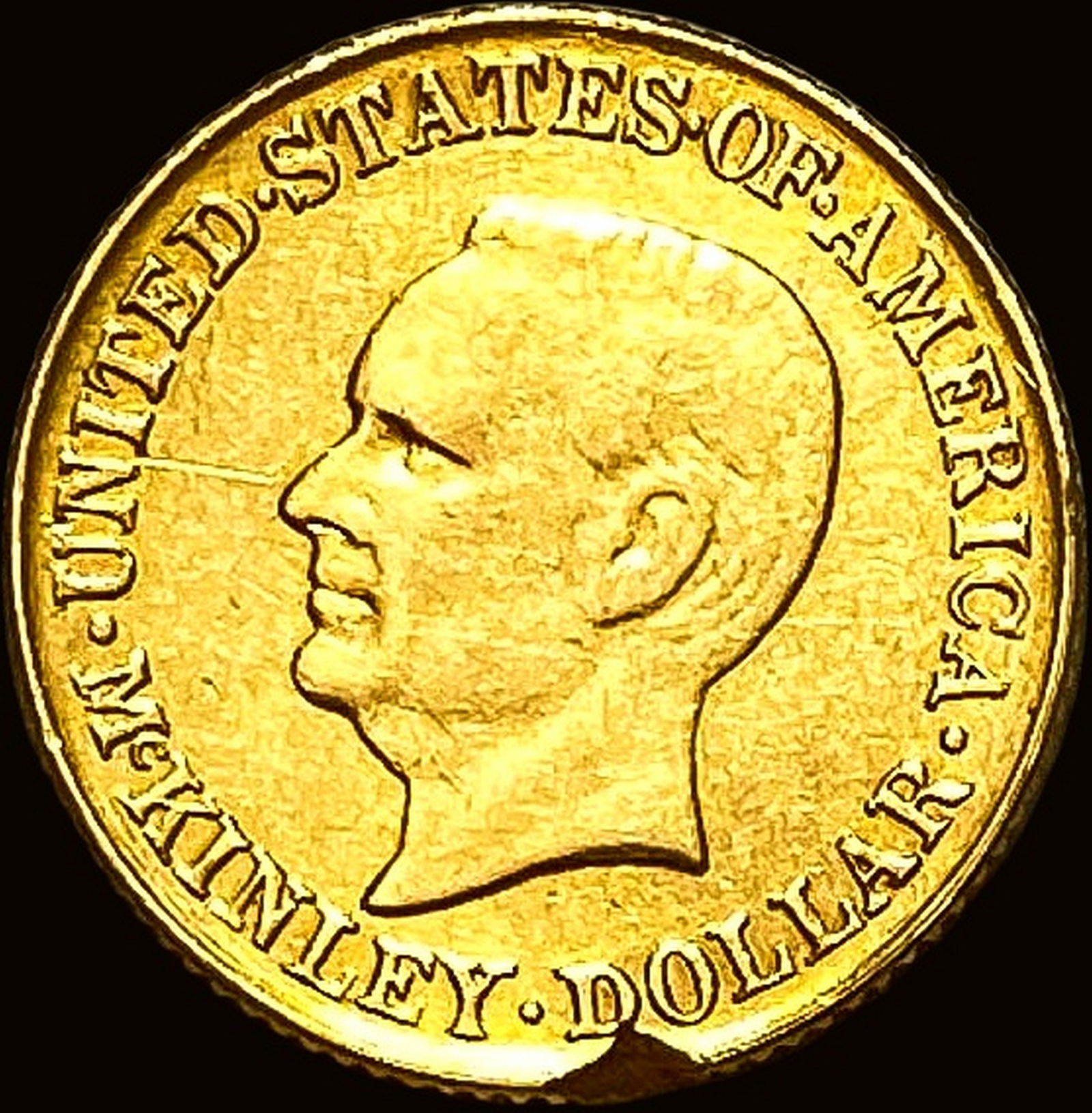 1916 Gold $1 McKinley Birthplace HIGH GRADE: 1916 Gold $1 McKinley Birthplace HIGH GRADE