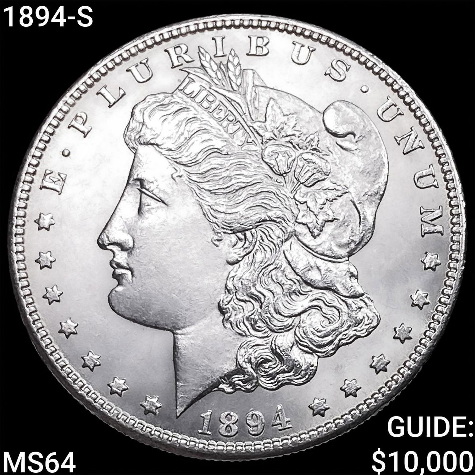 1894-S Morgan Silver Dollar CHOICE BU (1 of 2)