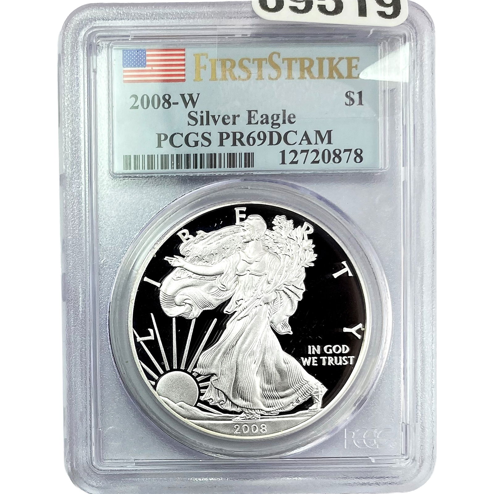 2008-W Silver Eagle PCGS PR69 DCAM (1 of 2)