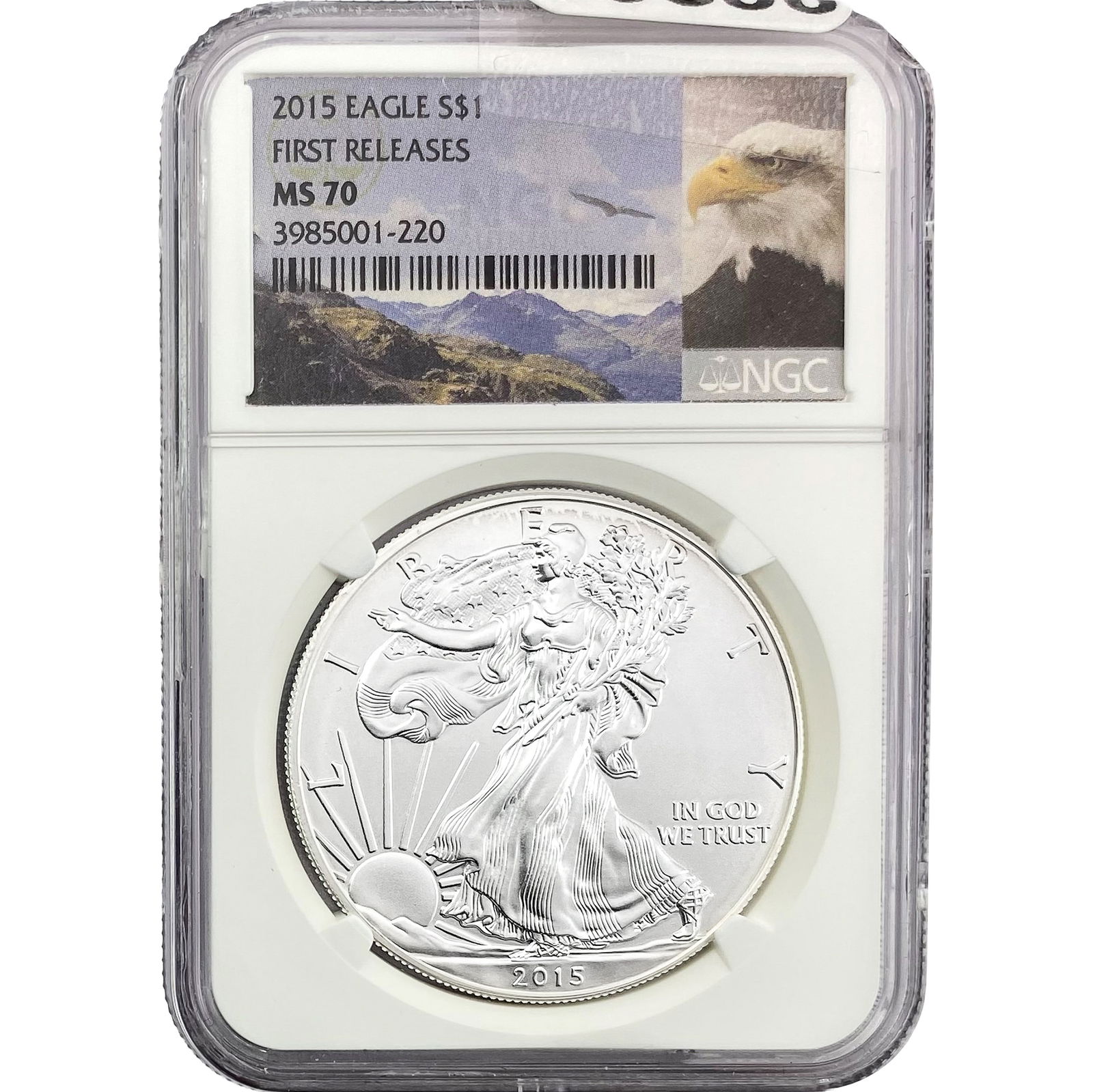2015 Silver Eagle NGC MS70 First Releases (1 of 2)