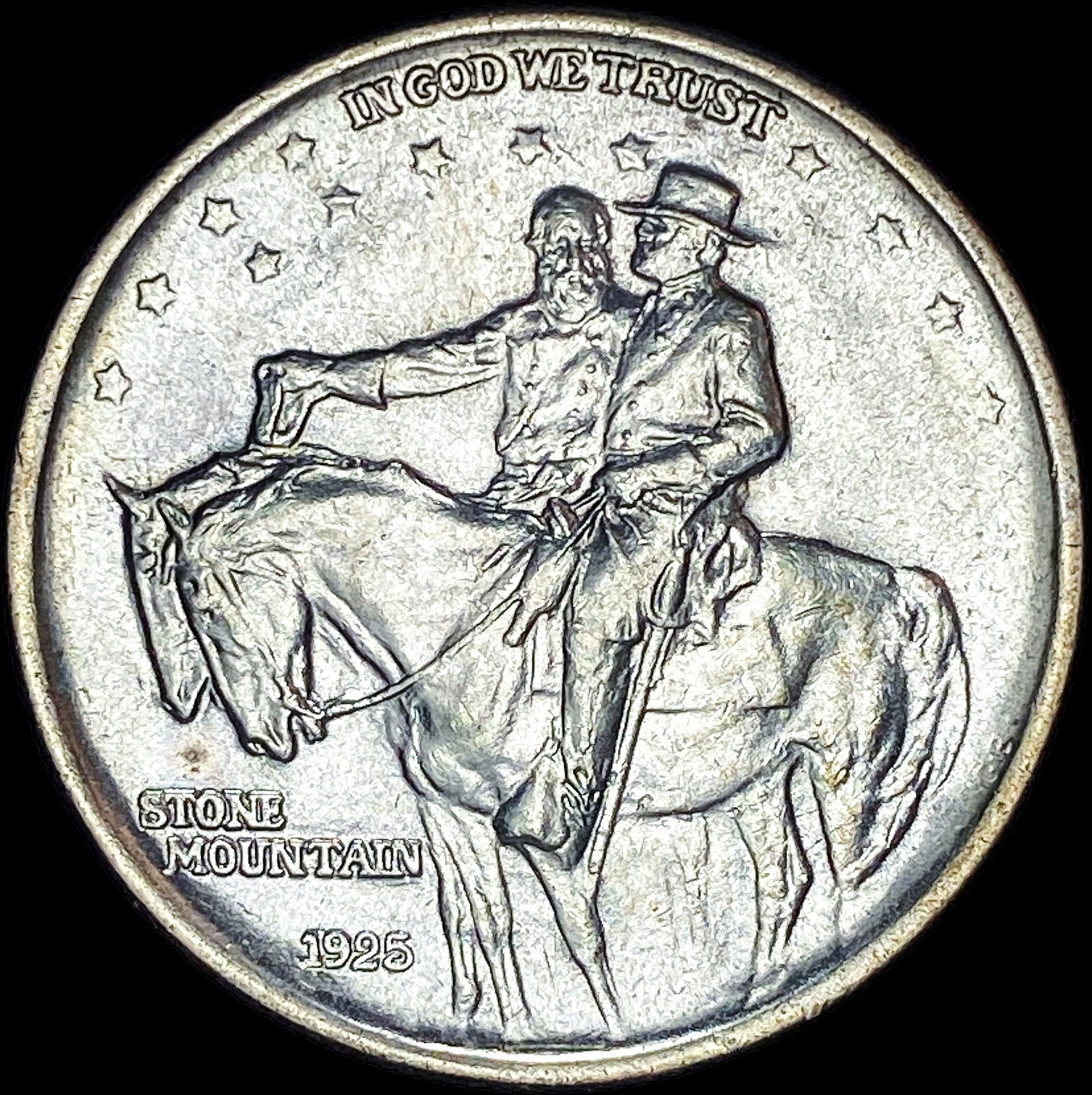 1925 Stone Mountain Silver Half Dollar HIGH GRADE (1 of 2)