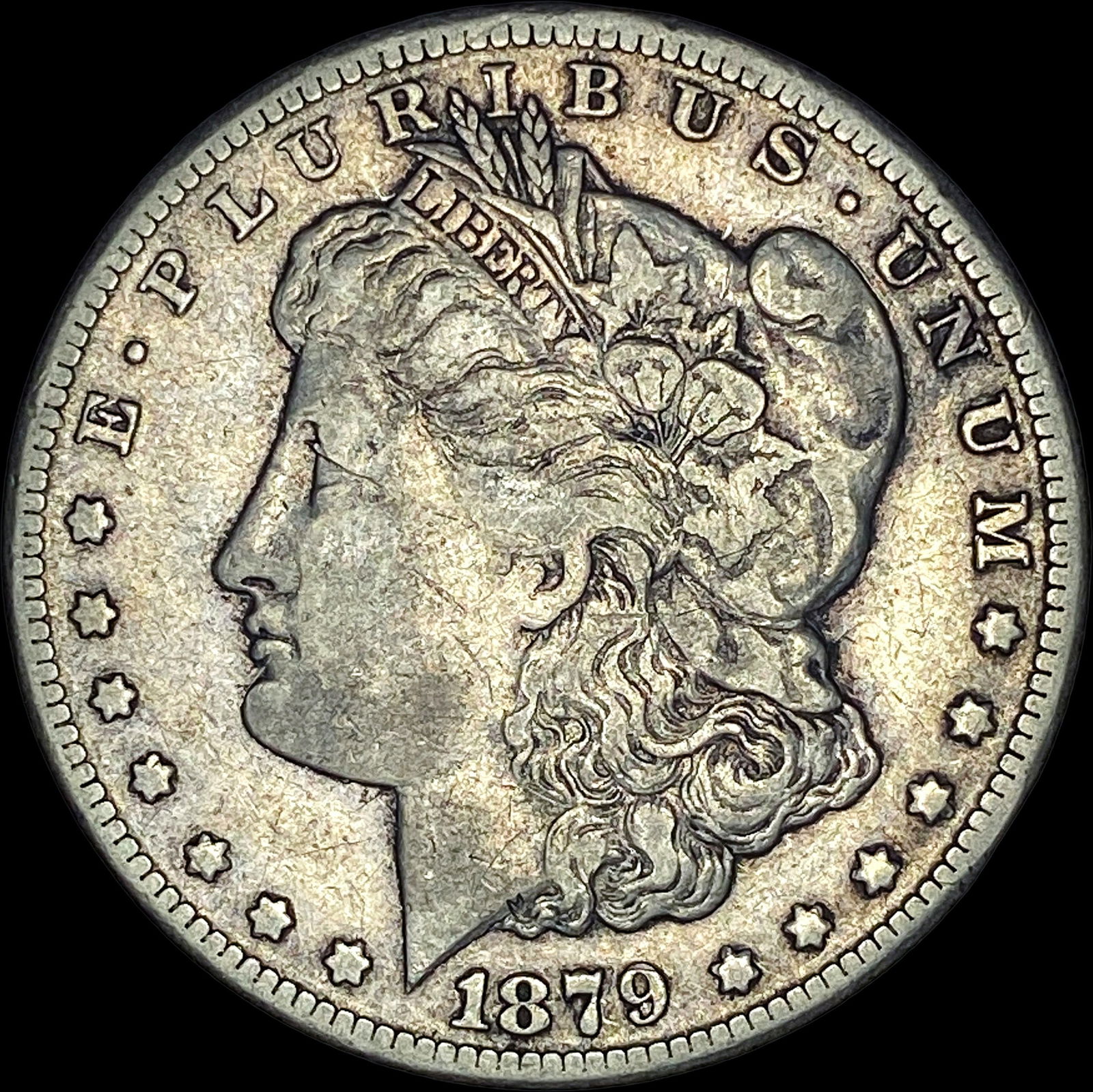 1879-CC Silver Morgan Dollar NEARLY UNCIRCULATED (1 of 2)