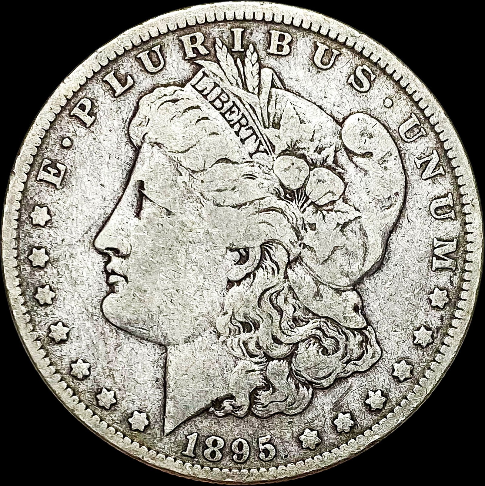 1895-O Morgan Silver Dollar NICELY CIRCULATED (1 of 2)