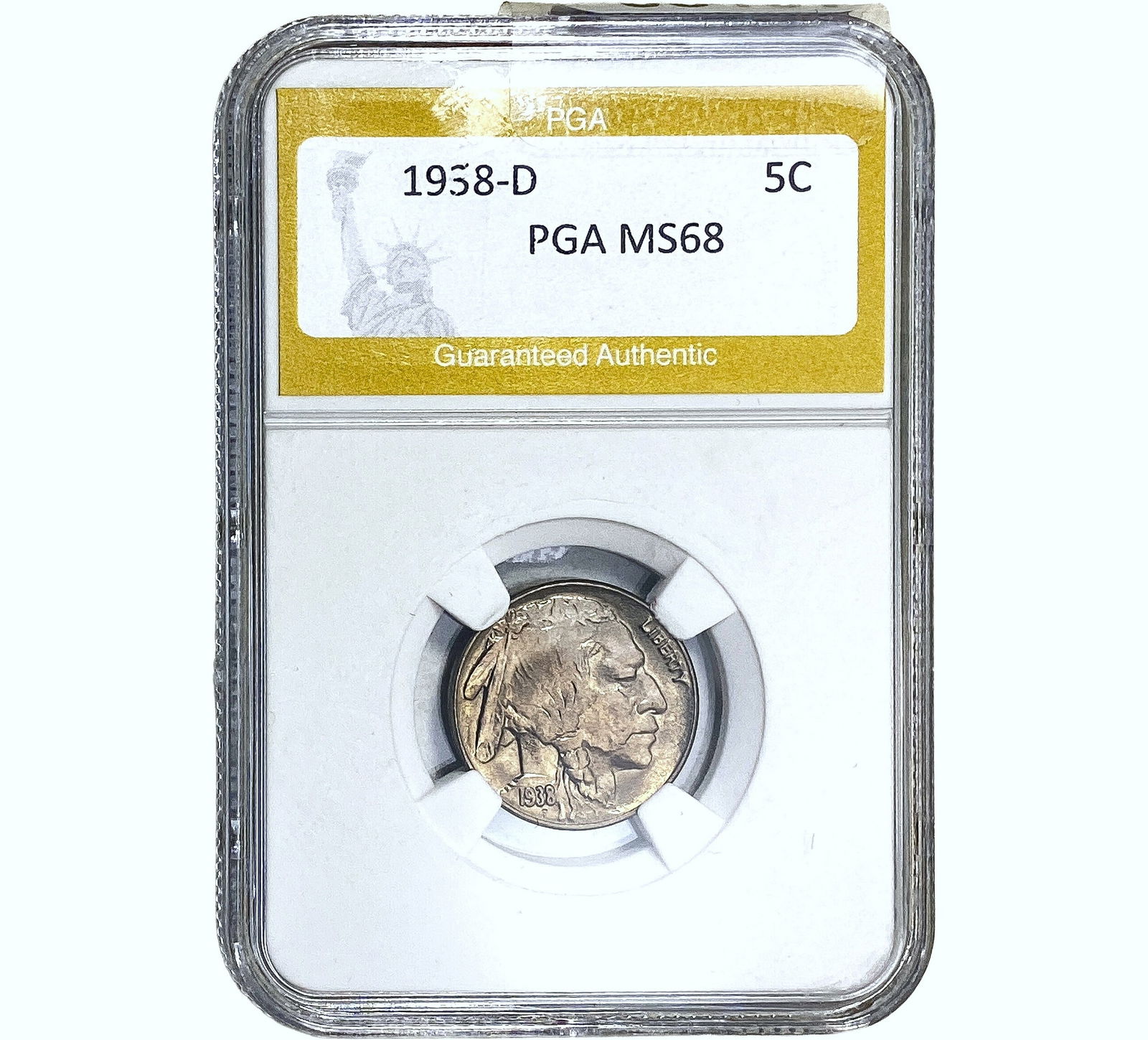 1938-D Buffalo Nickel PGA MS68 (1 of 2)