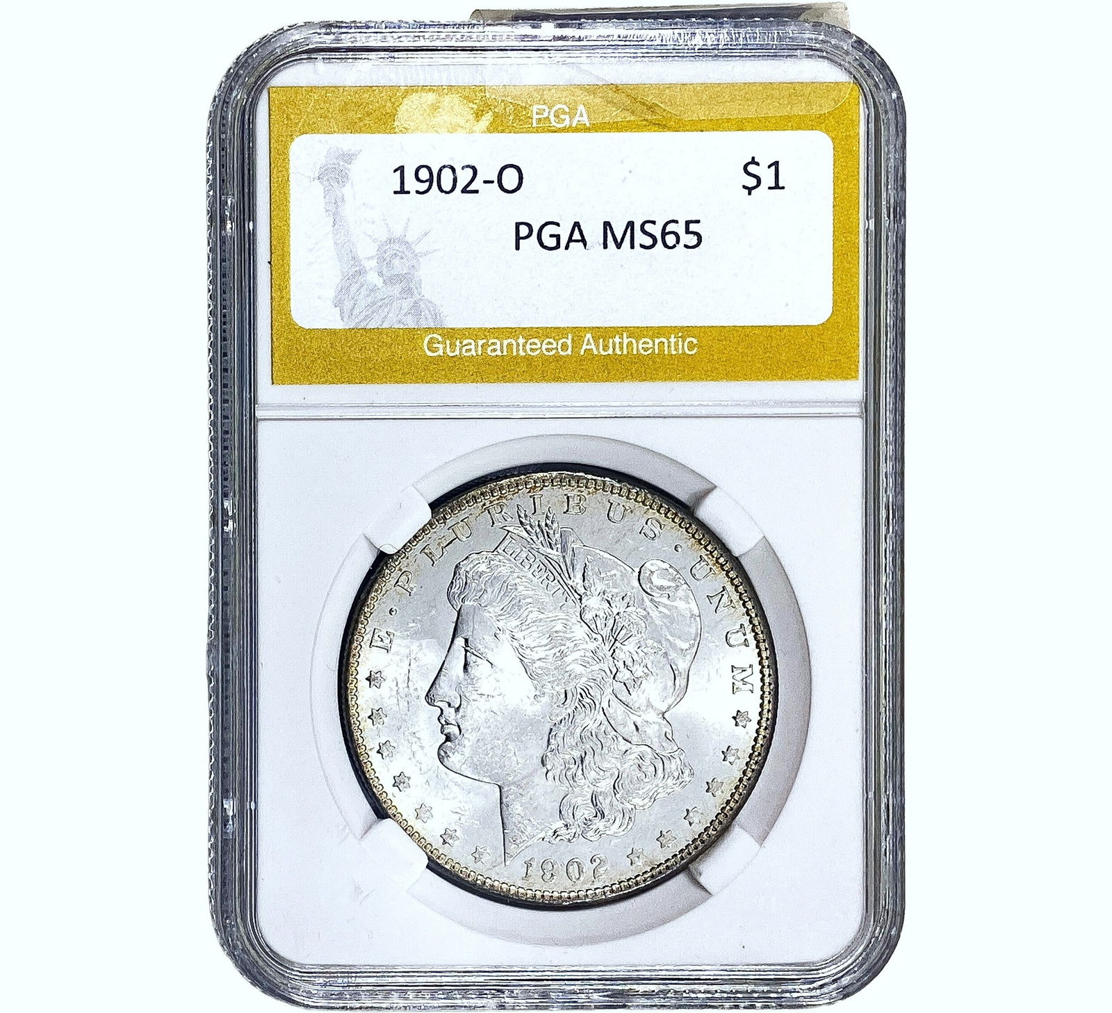 1902-O Morgan Silver Dollar PGA MS65 (1 of 2)