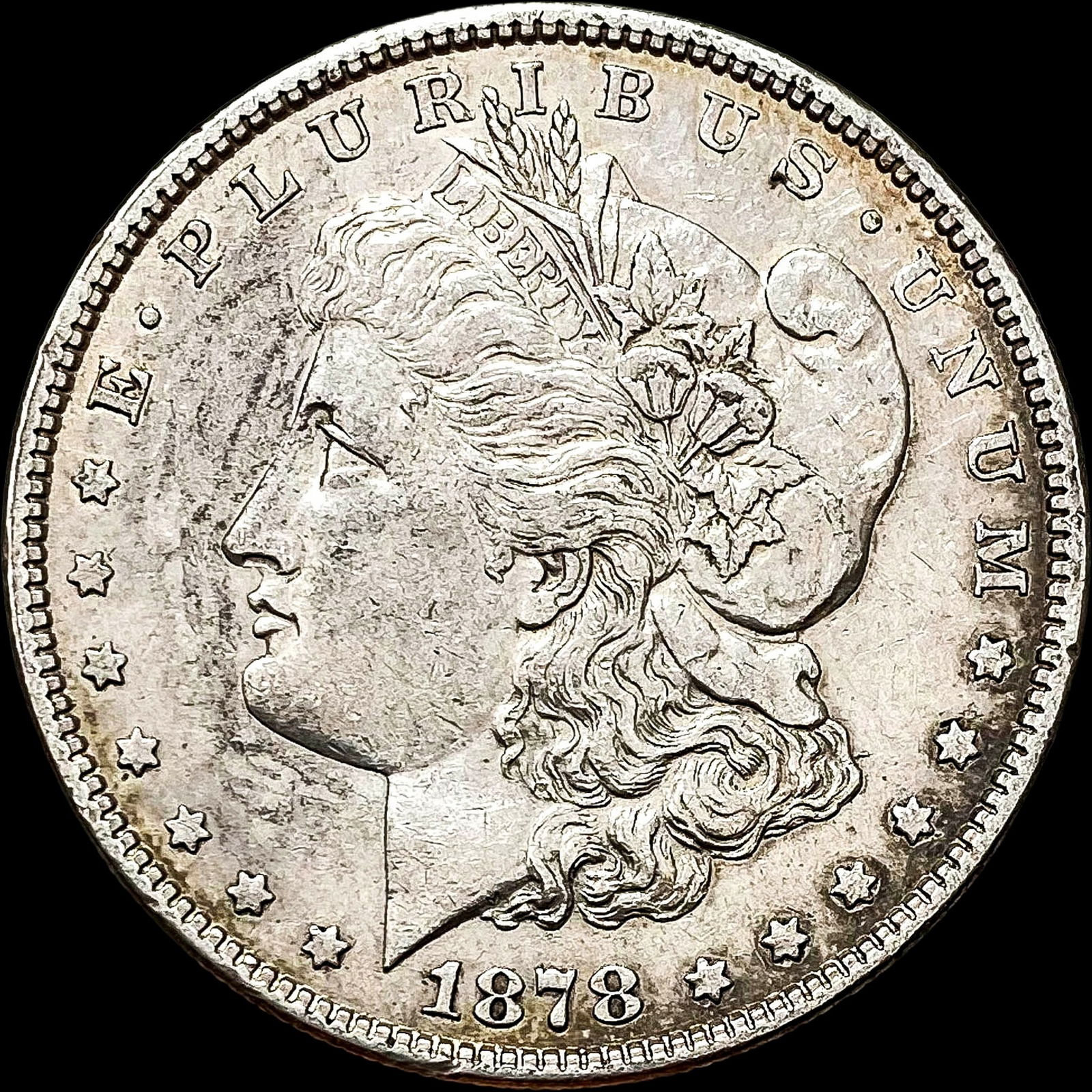 1878 7/8TF Silver Morgan Dollar CLOSELY UNCIRCULATED (1 of 2)