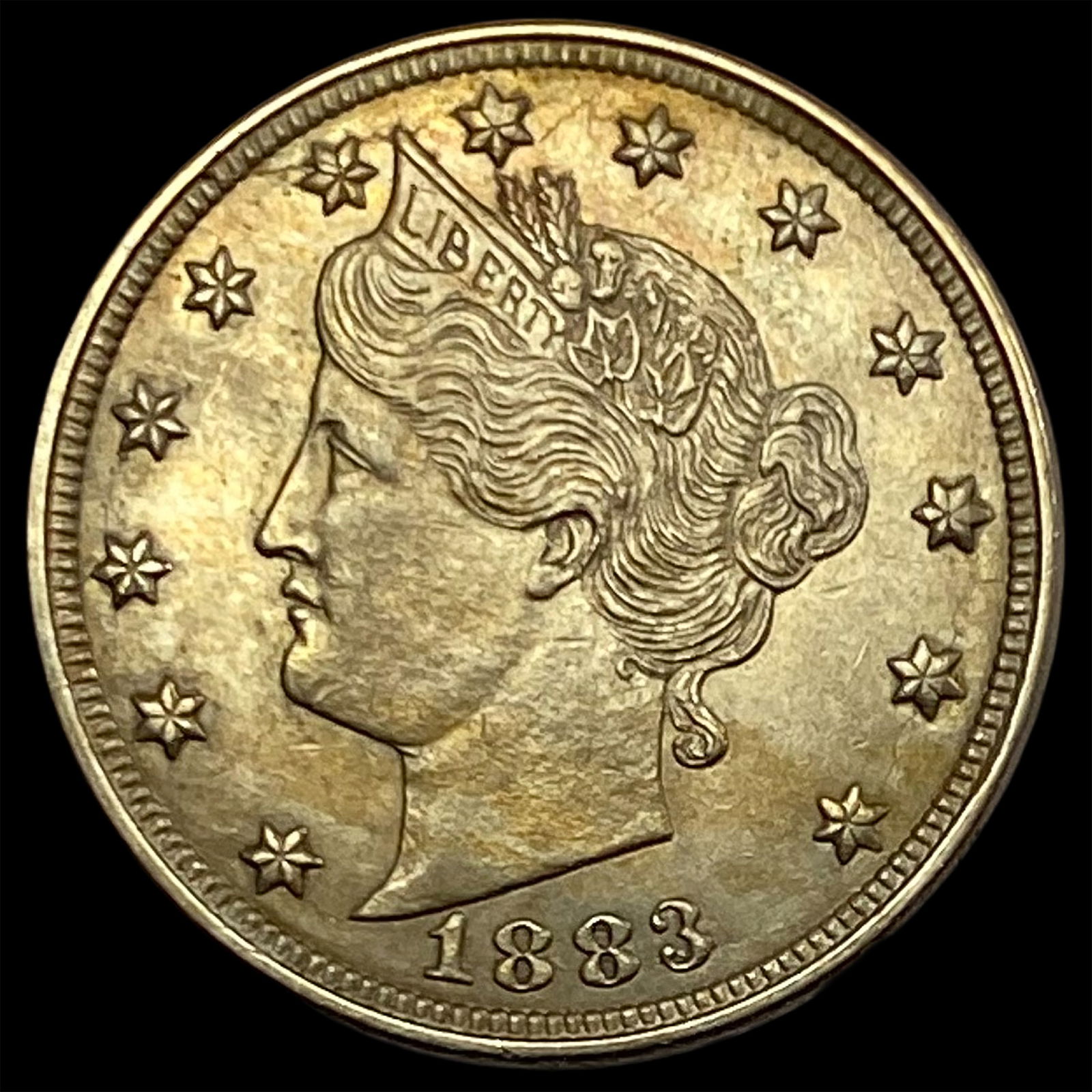 1883 No Cents Liberty Head Nickel UNCIRCULATED (1 of 2)