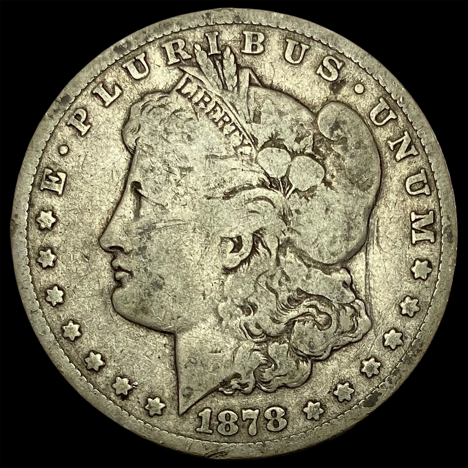1878-CC Silver Morgan Dollar NICELY CIRCULATED (1 of 2)