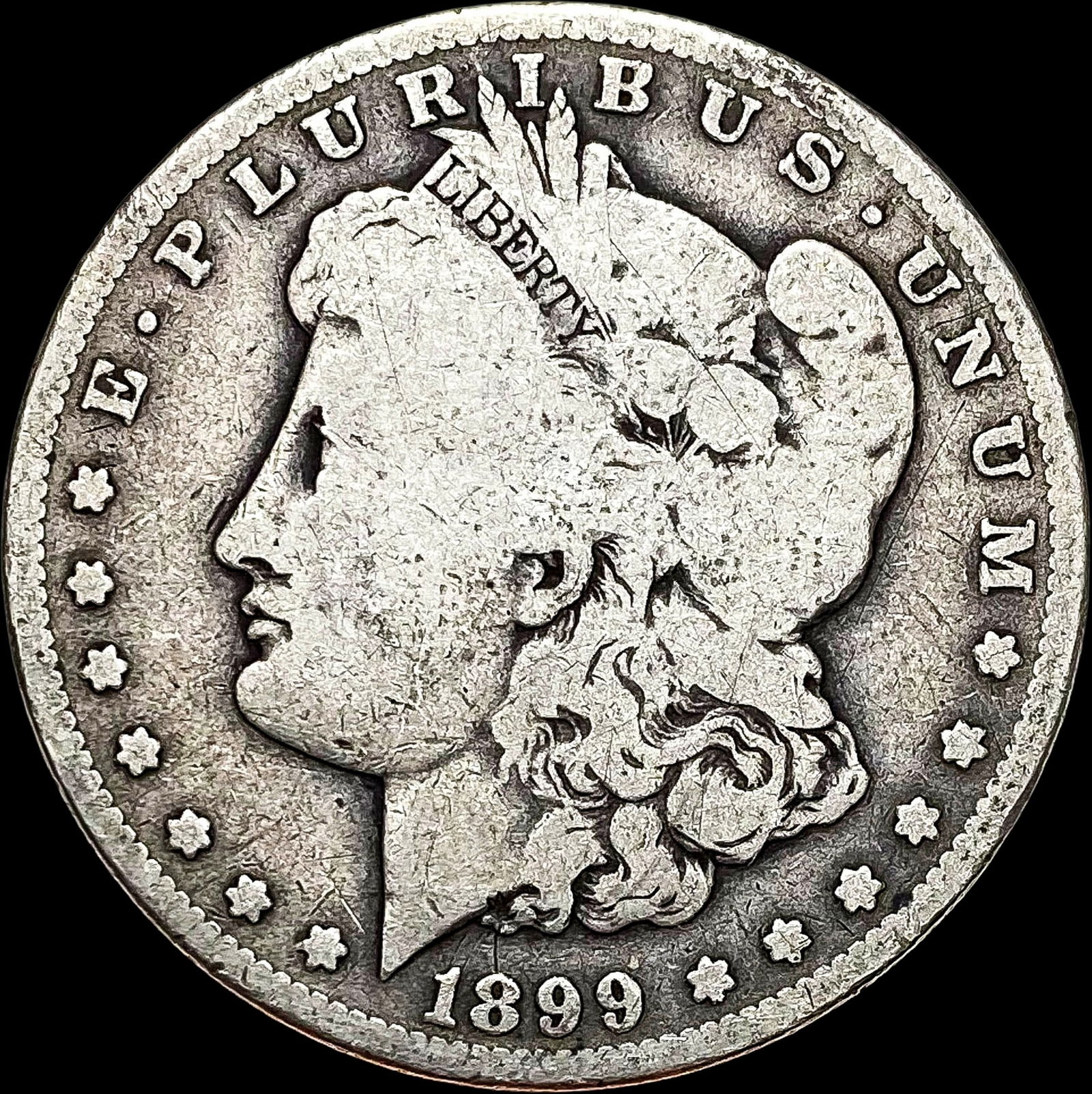1899-S Silver Morgan Dollar NICELY CIRCULATED (1 of 2)