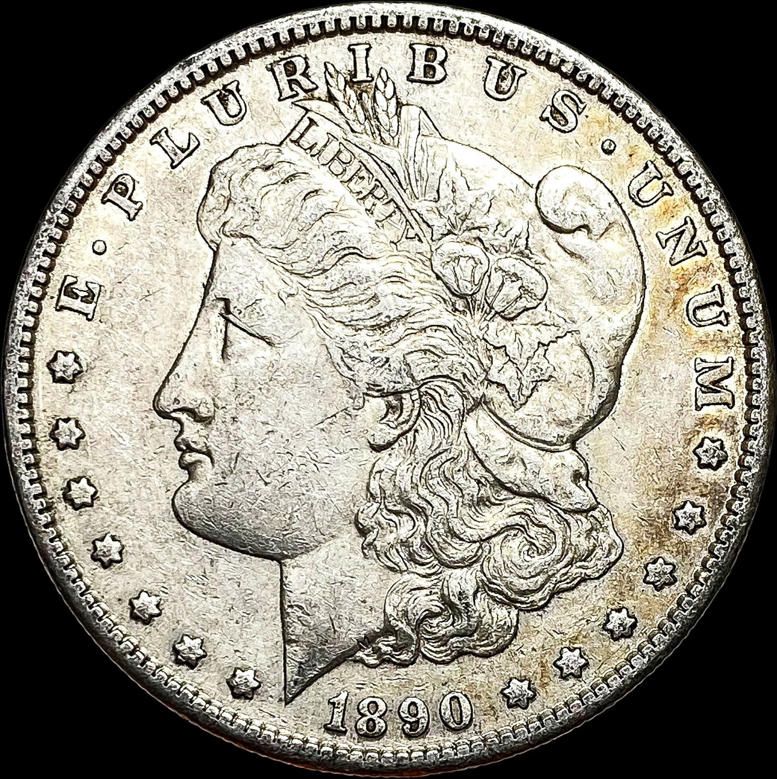 1890-O Silver Morgan Dollar CLOSELY UNCIRCULATED (1 of 2)