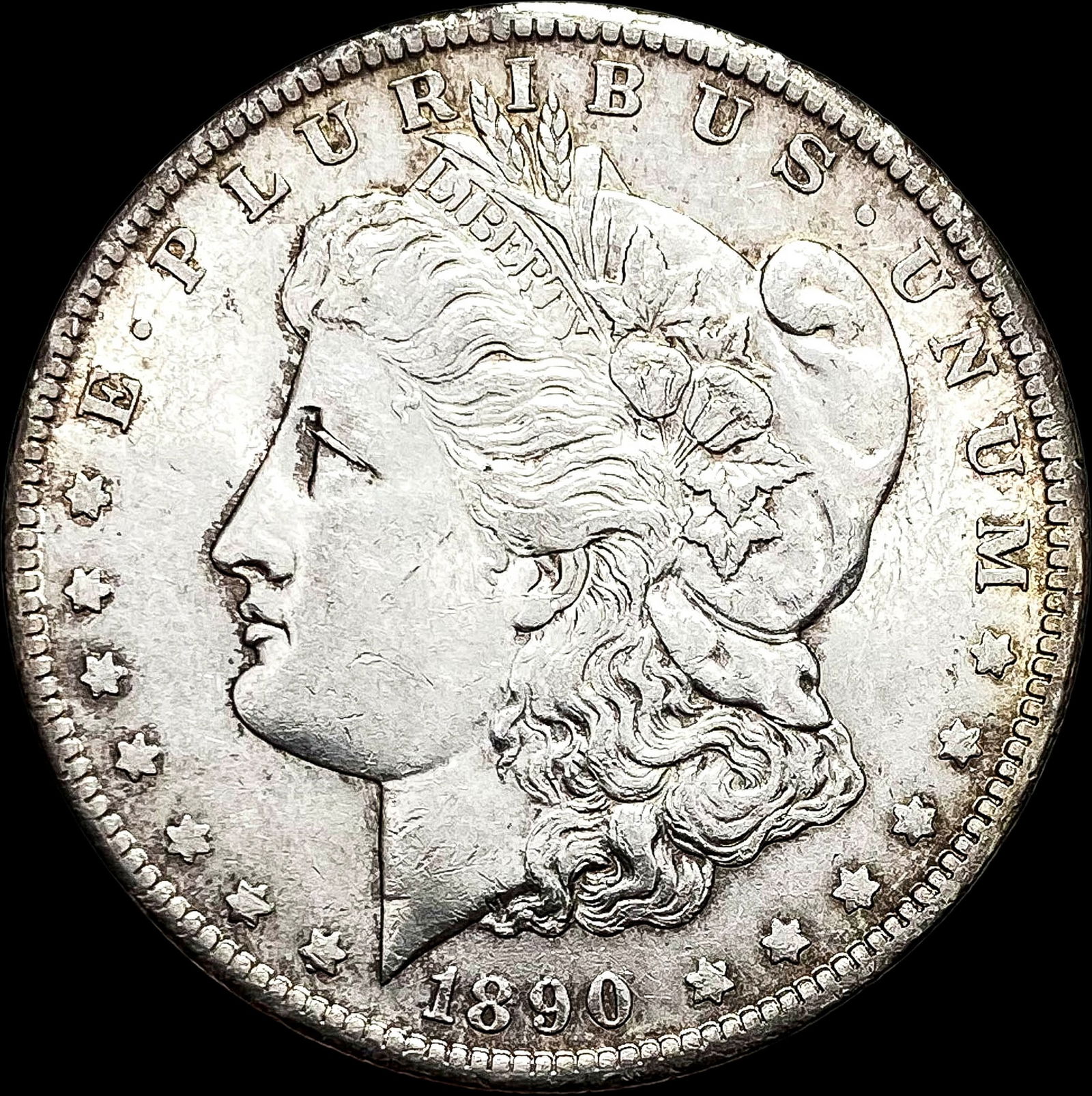 1890-O Silver Morgan Dollar CLOSELY UNCIRCULATED (1 of 2)