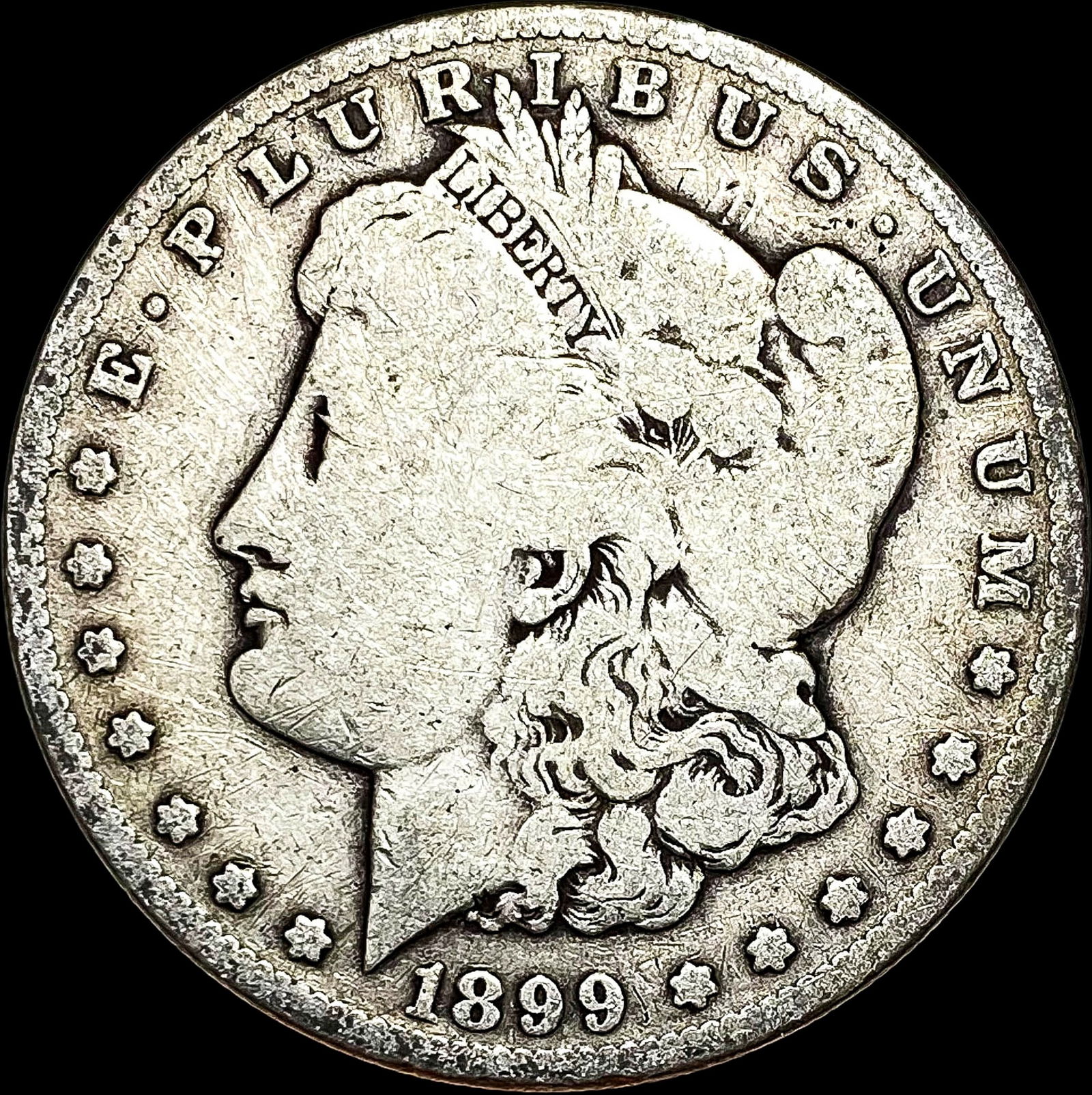 1899-S Silver Morgan Dollar NICELY CIRCULATED (1 of 2)