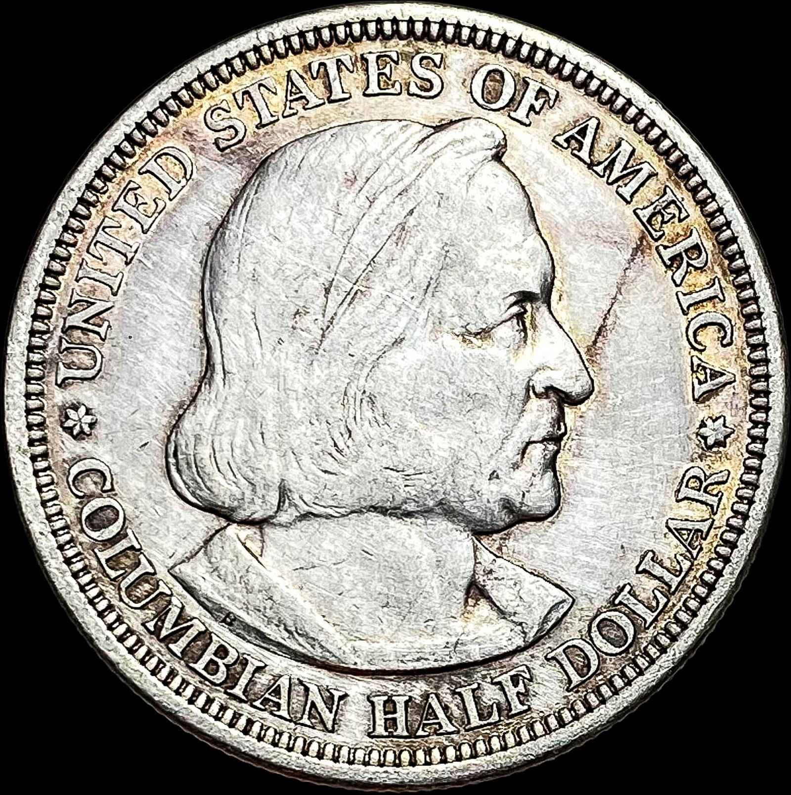 1893 Columbian Exposition Silver Half Dollar HIGH GRADE (1 of 2)