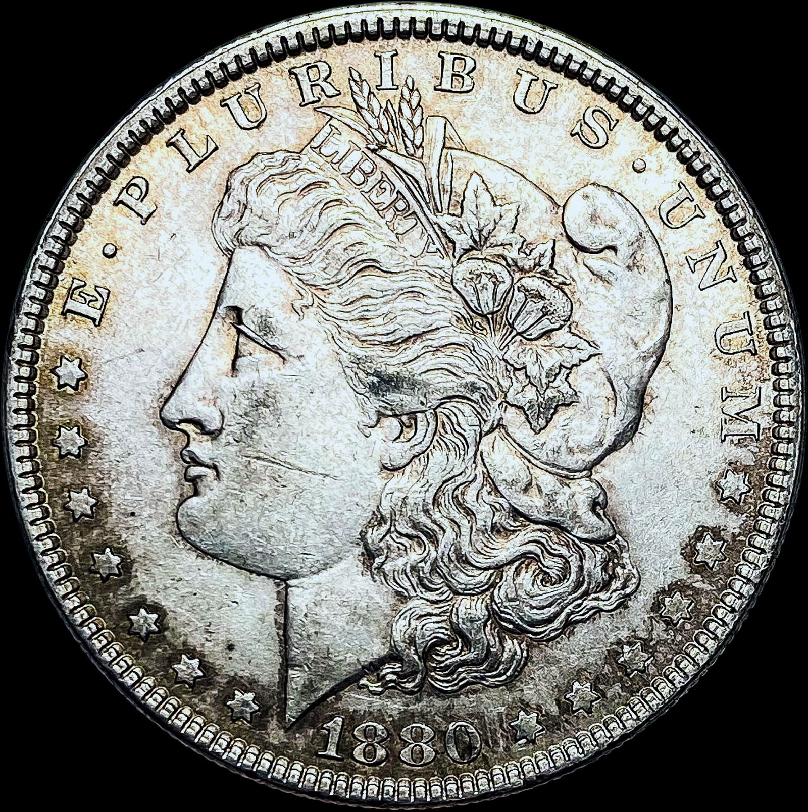 1880 Silver Morgan Dollar CHOICE AU (1 of 2)