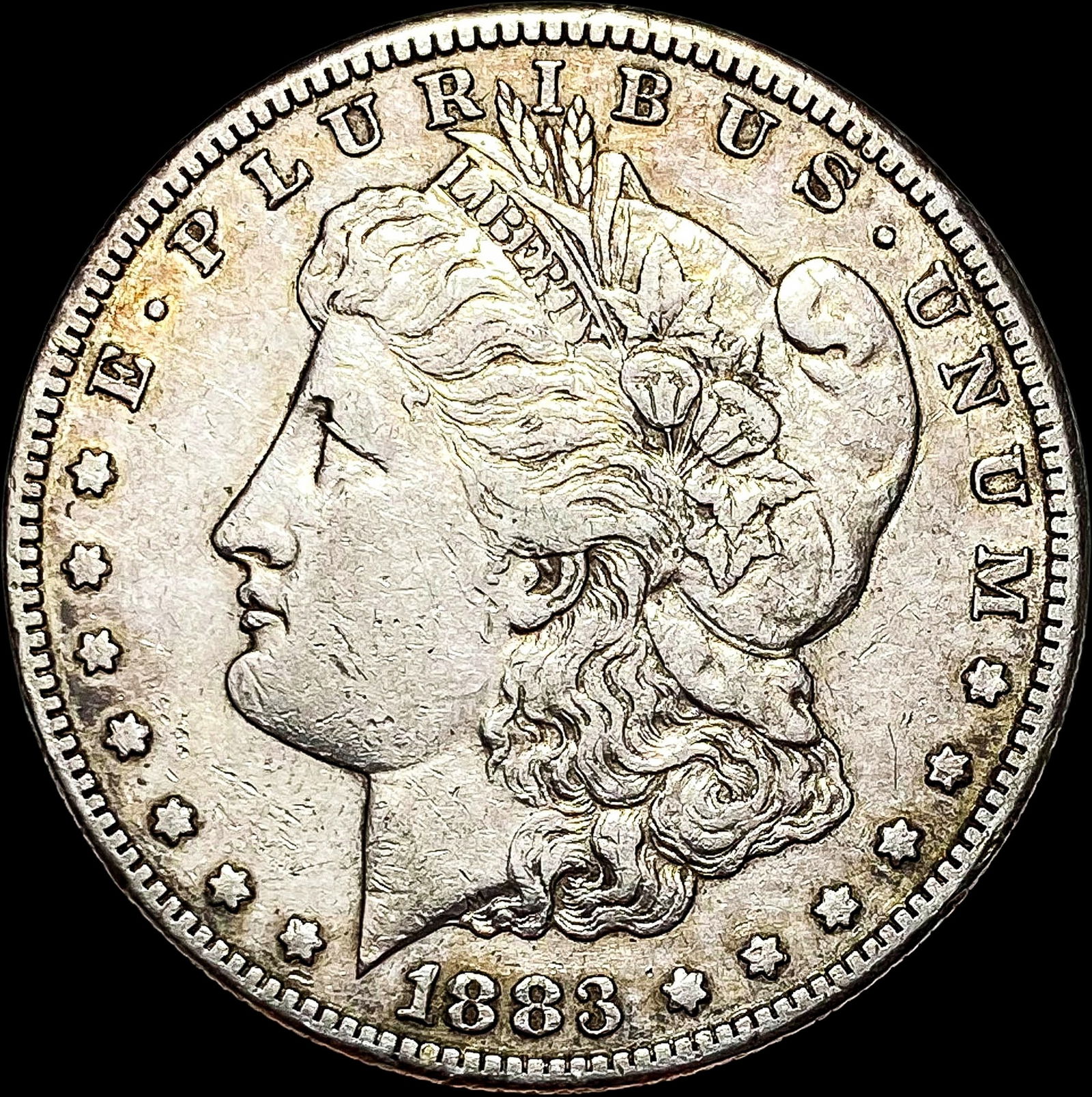 1883-S Silver Morgan Dollar NEARLY UNCIRCULATED (1 of 2)