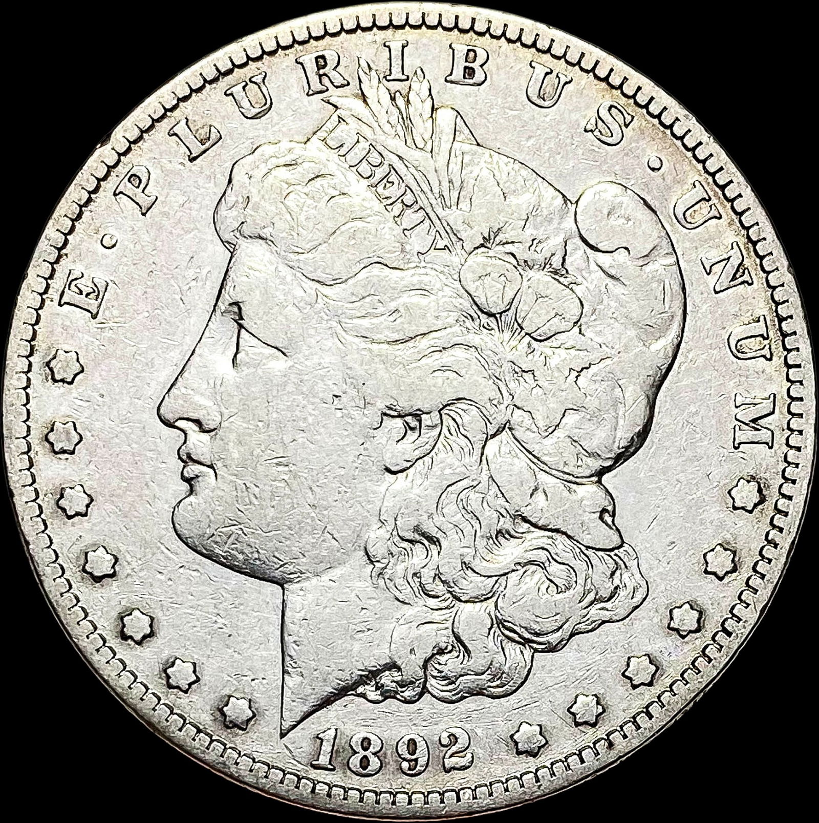1892-S Silver Morgan Dollar LIGHTLY CIRCULATED (1 of 2)