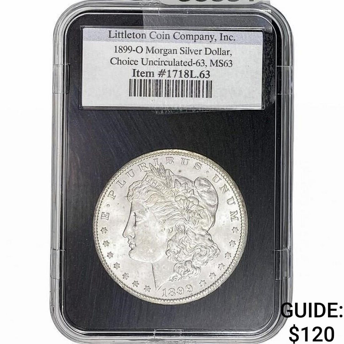 1899-O Morgan Silver Dollar LCC MS63 Choice UNC (1 of 2)