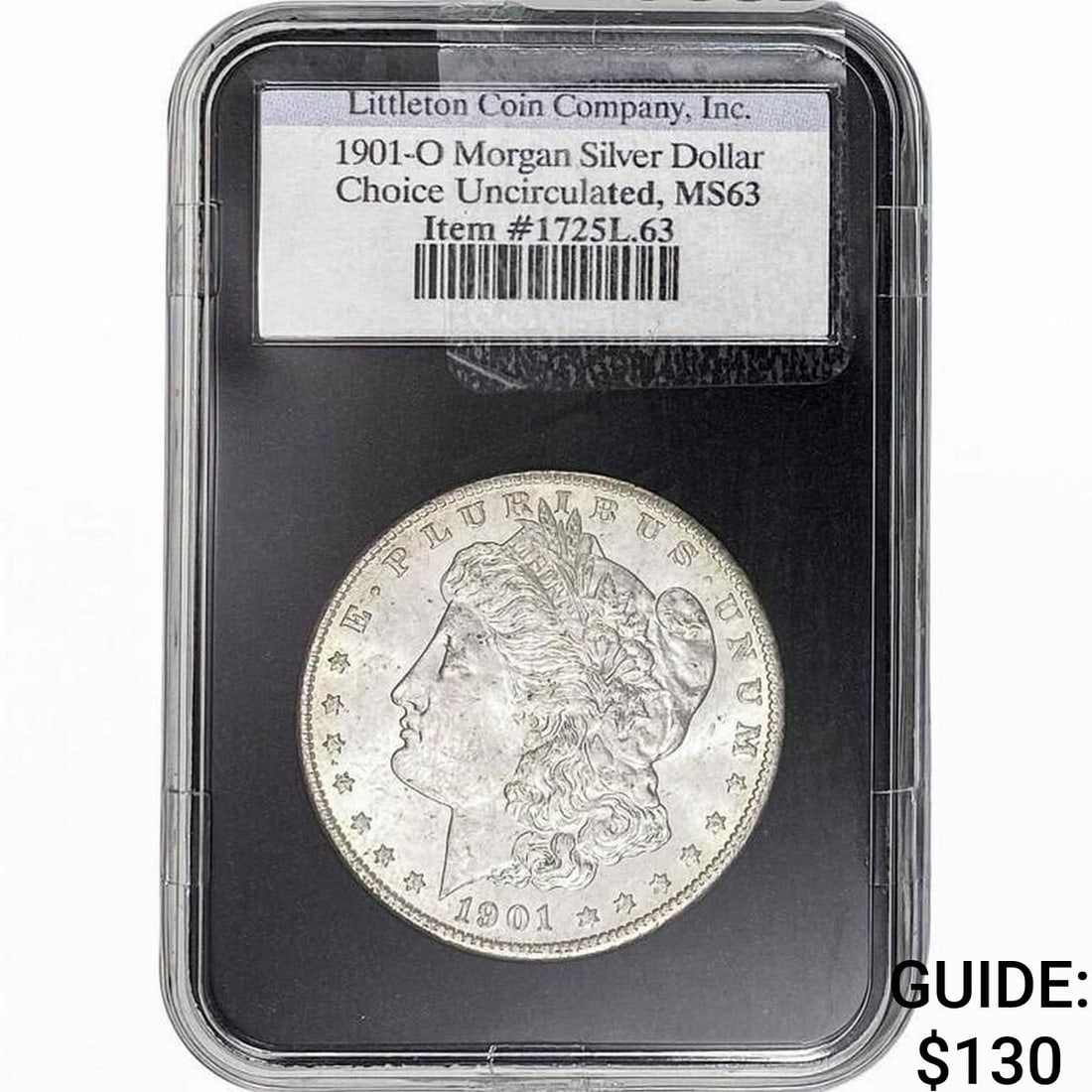 1901-O Morgan Silver Dollar LCC MS63 Choice UNC (1 of 2)