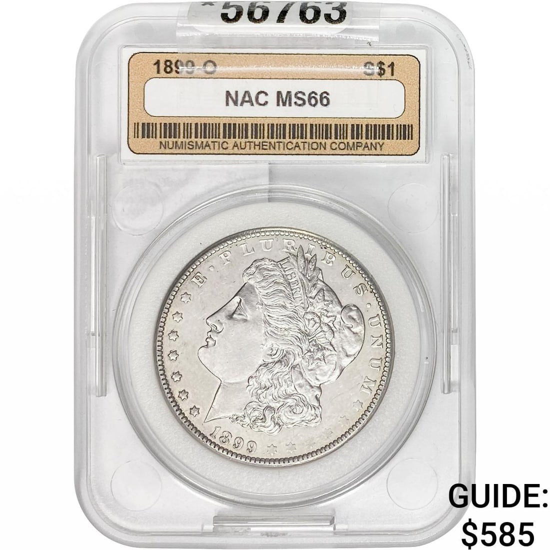 1899-O Morgan Silver Dollar NAC MS66 (1 of 2)