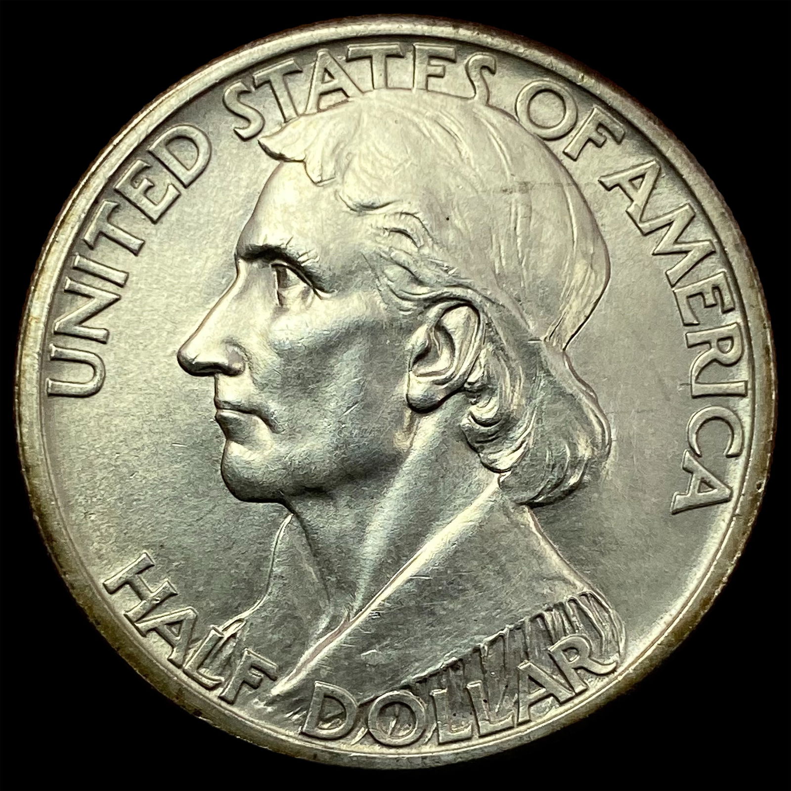 1935 Silver Daniel Boone Half Dollar UNCIRCULATED (1 of 2)