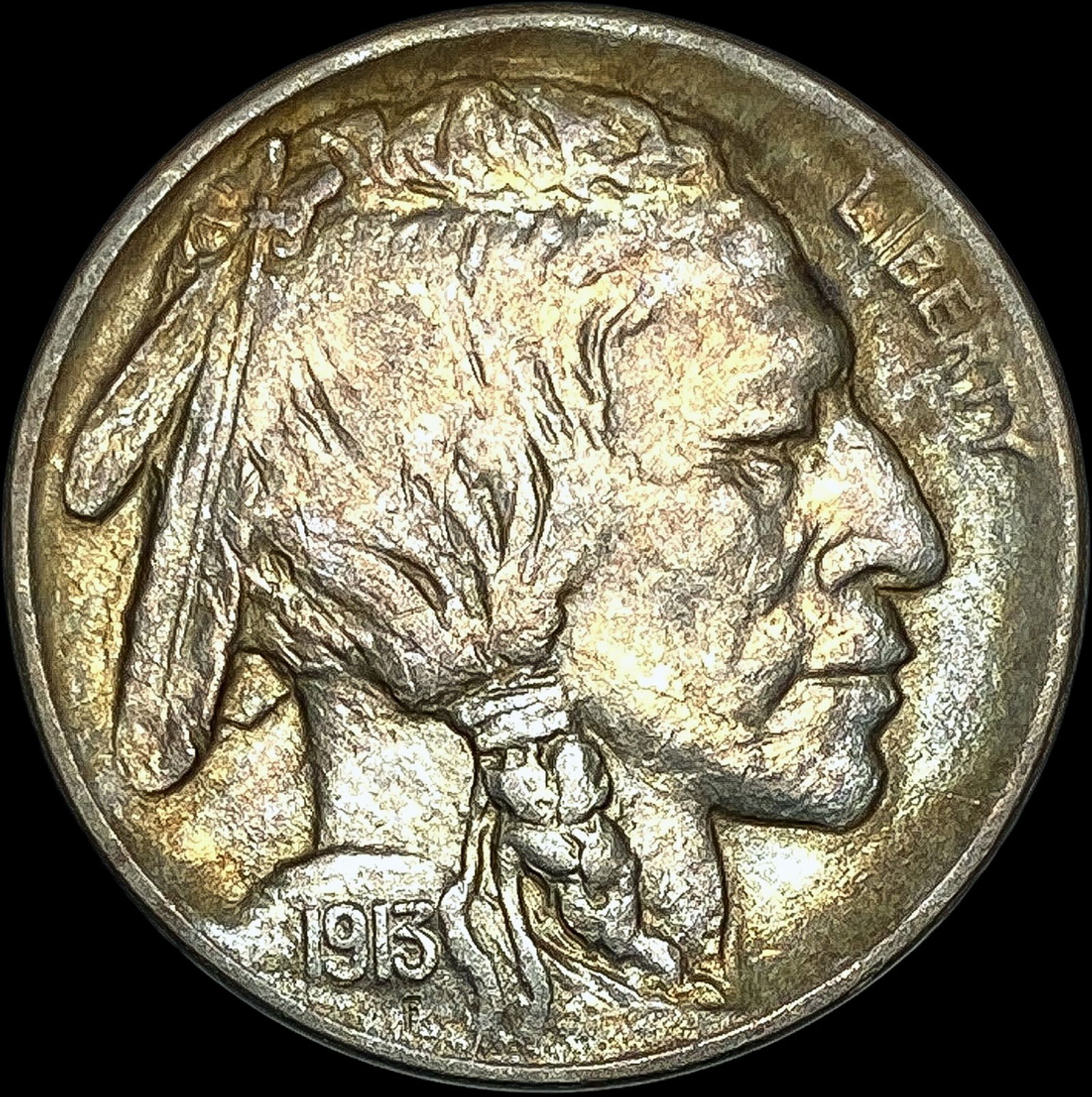 1915-D Buffalo Nickel UNCIRCULATED (1 of 2)