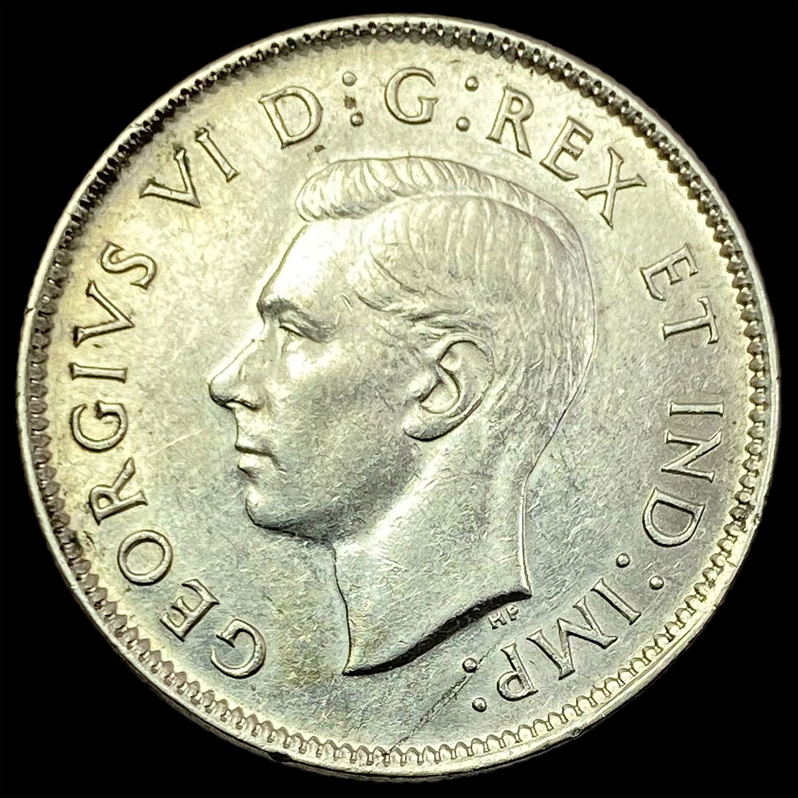 1938 Canada Silver 25 Cents   UNCIRCULATED (1 of 2)