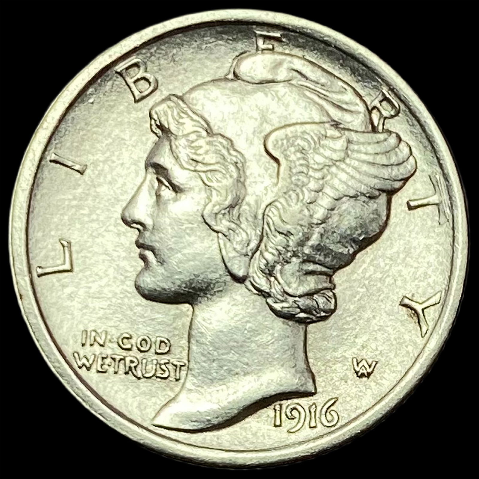 1916 Mercury Dime  UNCIRCULATED (1 of 2)