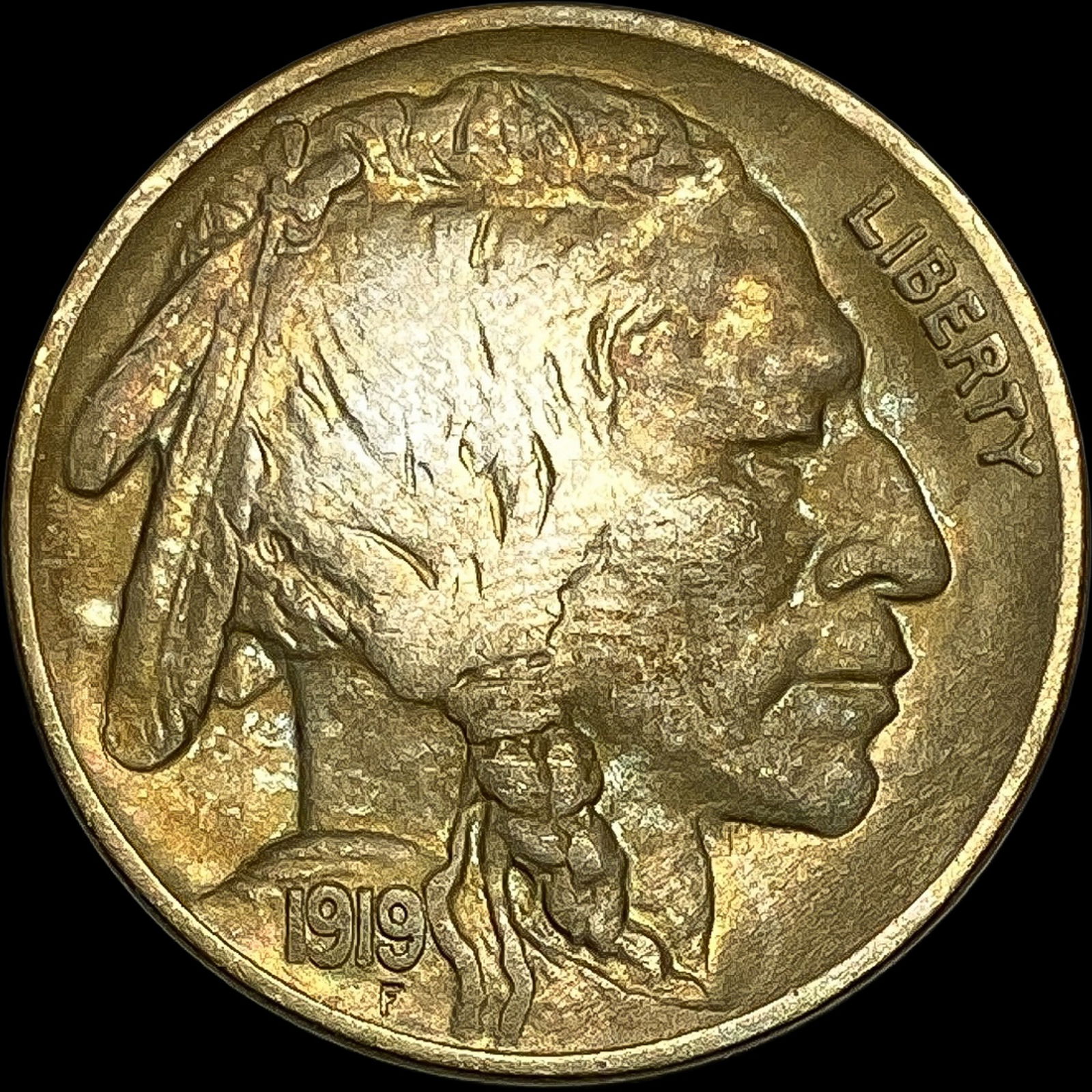 1919 Buffalo Nickel CHOICE AU (1 of 2)
