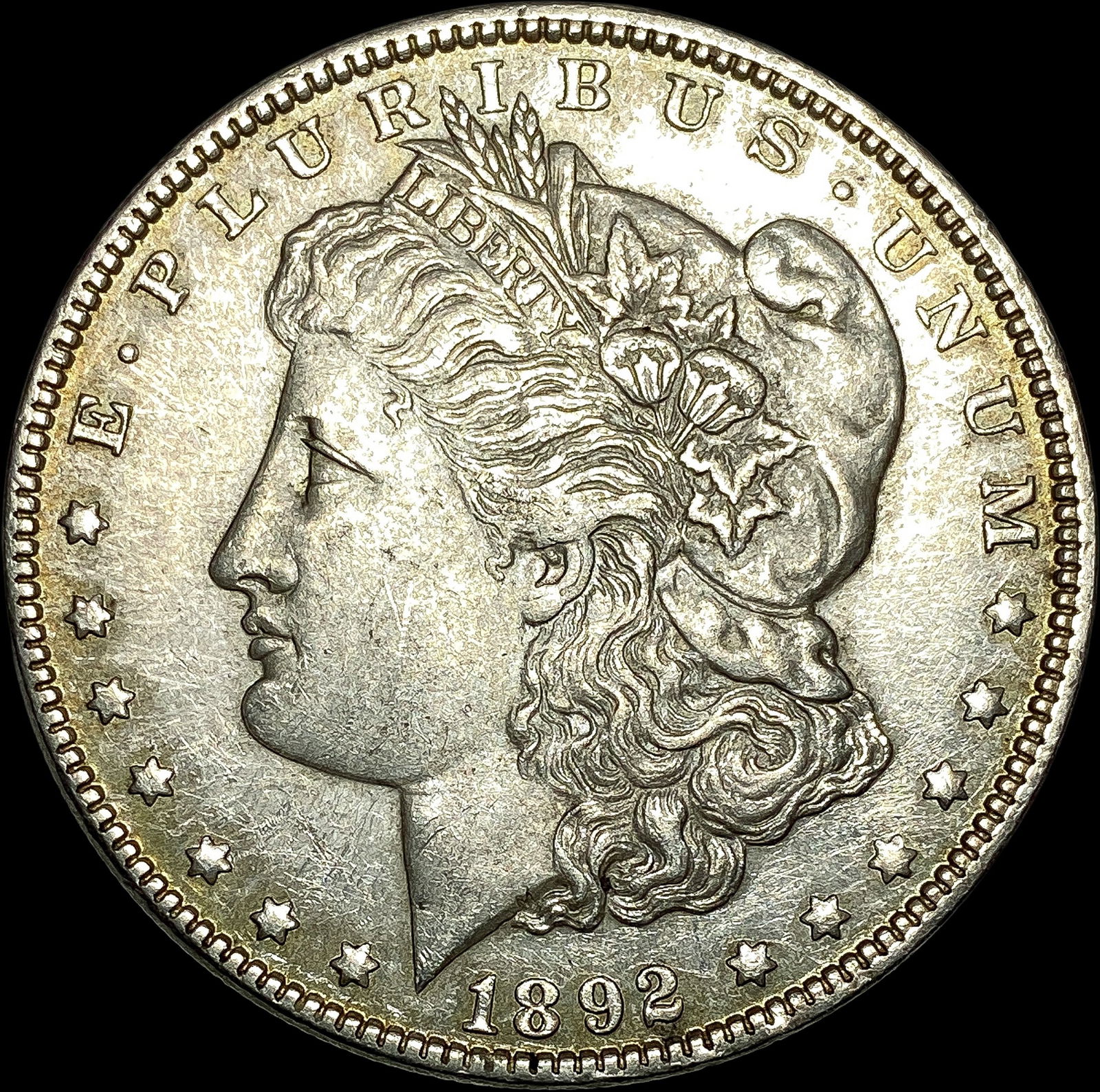 1892 Silver Morgan Dollar CLOSELY UNCIRCULATED (1 of 2)