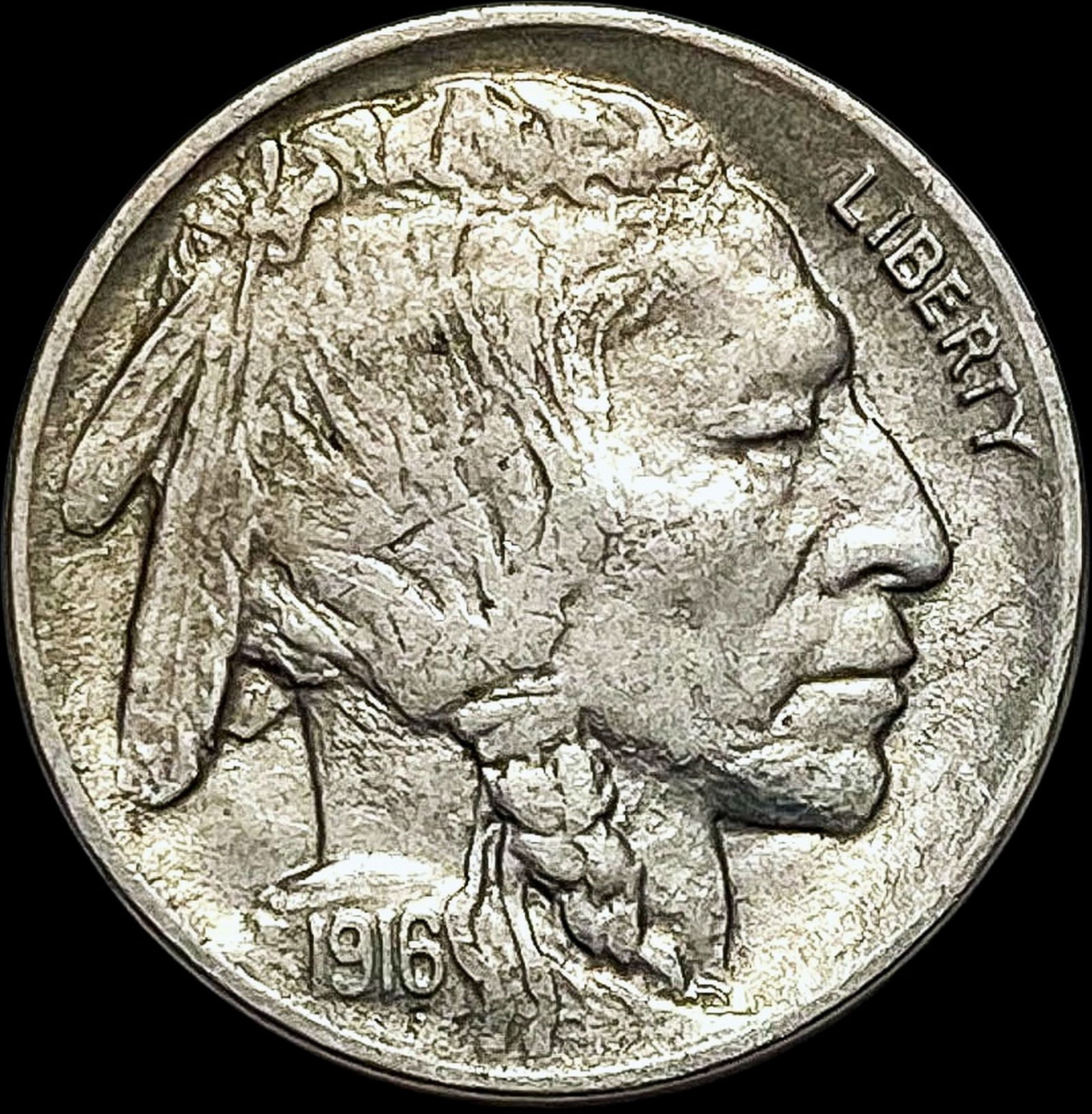 1916 Buffalo Nickel CLOSELY UNCIRCULATED (1 of 2)