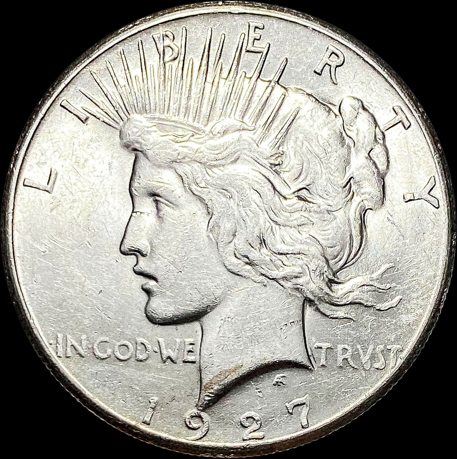 1927 Silver Peace Dollar UNCIRCULATED (1 of 2)