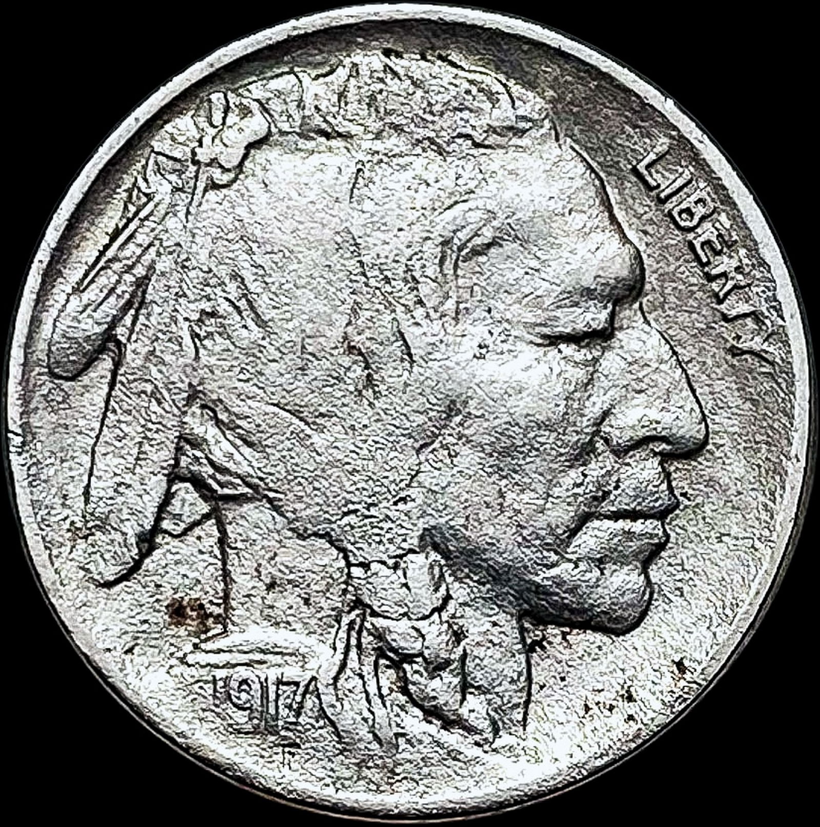 1917-D Buffalo Nickel HIGH GRADE (1 of 2)