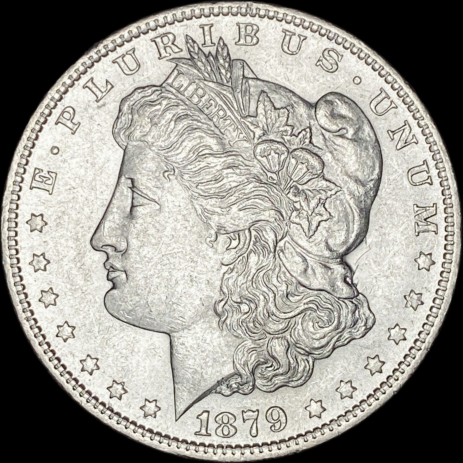 1879-O Silver Morgan Dollar CLOSE UNC (1 of 2)