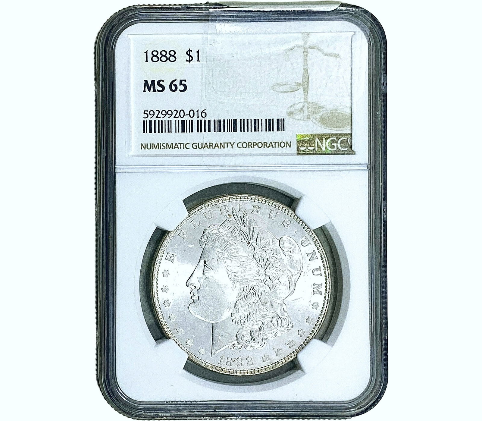 1888 Morgan Silver Dollar NGC MS65 (1 of 2)