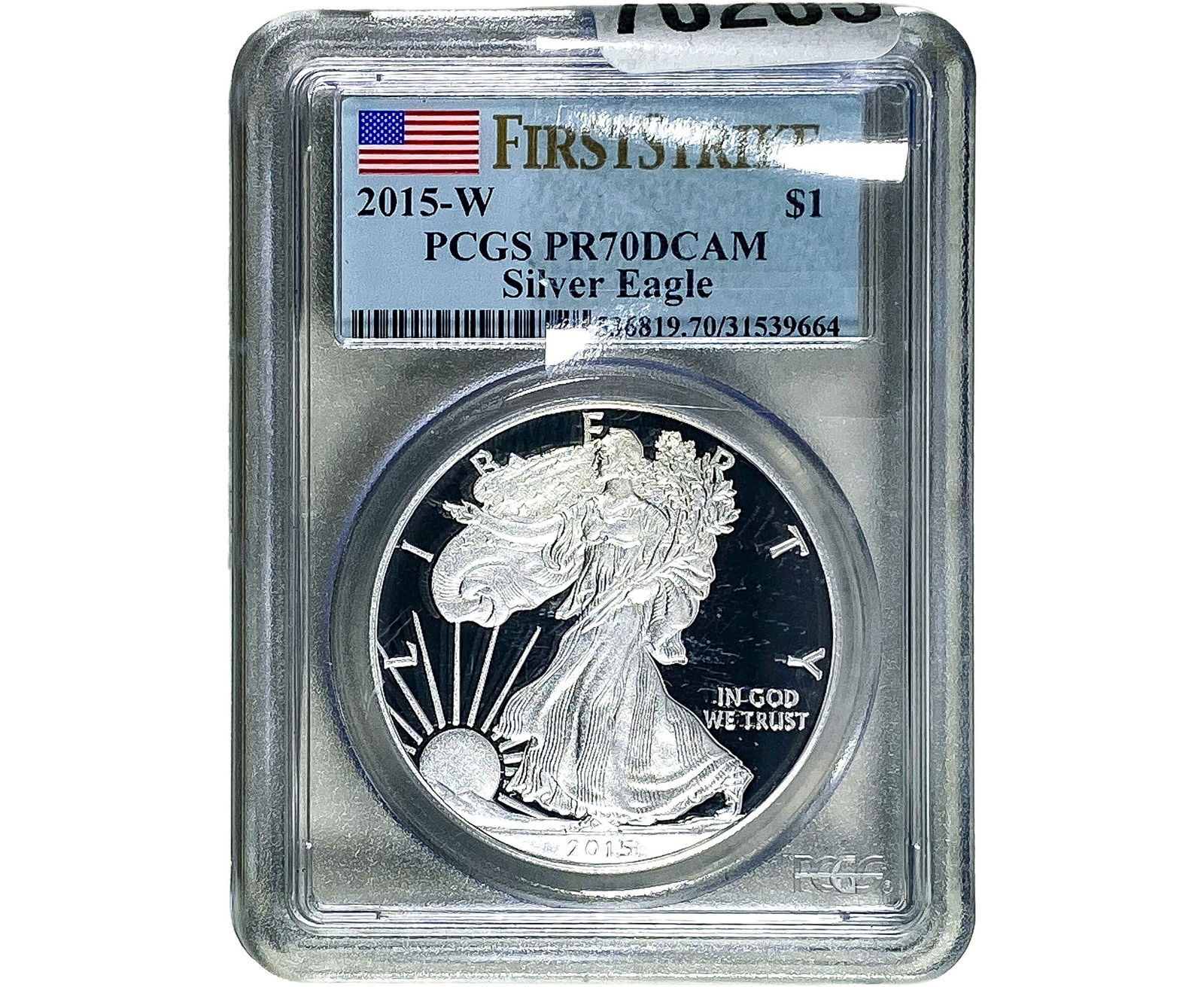2015-W Silver Eagle PCGS PR70 DCAM (1 of 2)