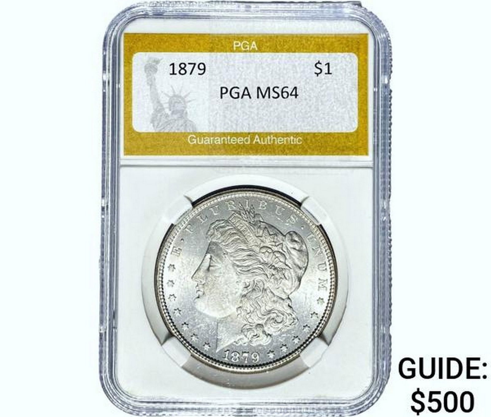 1879 Morgan Silver Dollar PGA MS64 (1 of 2)