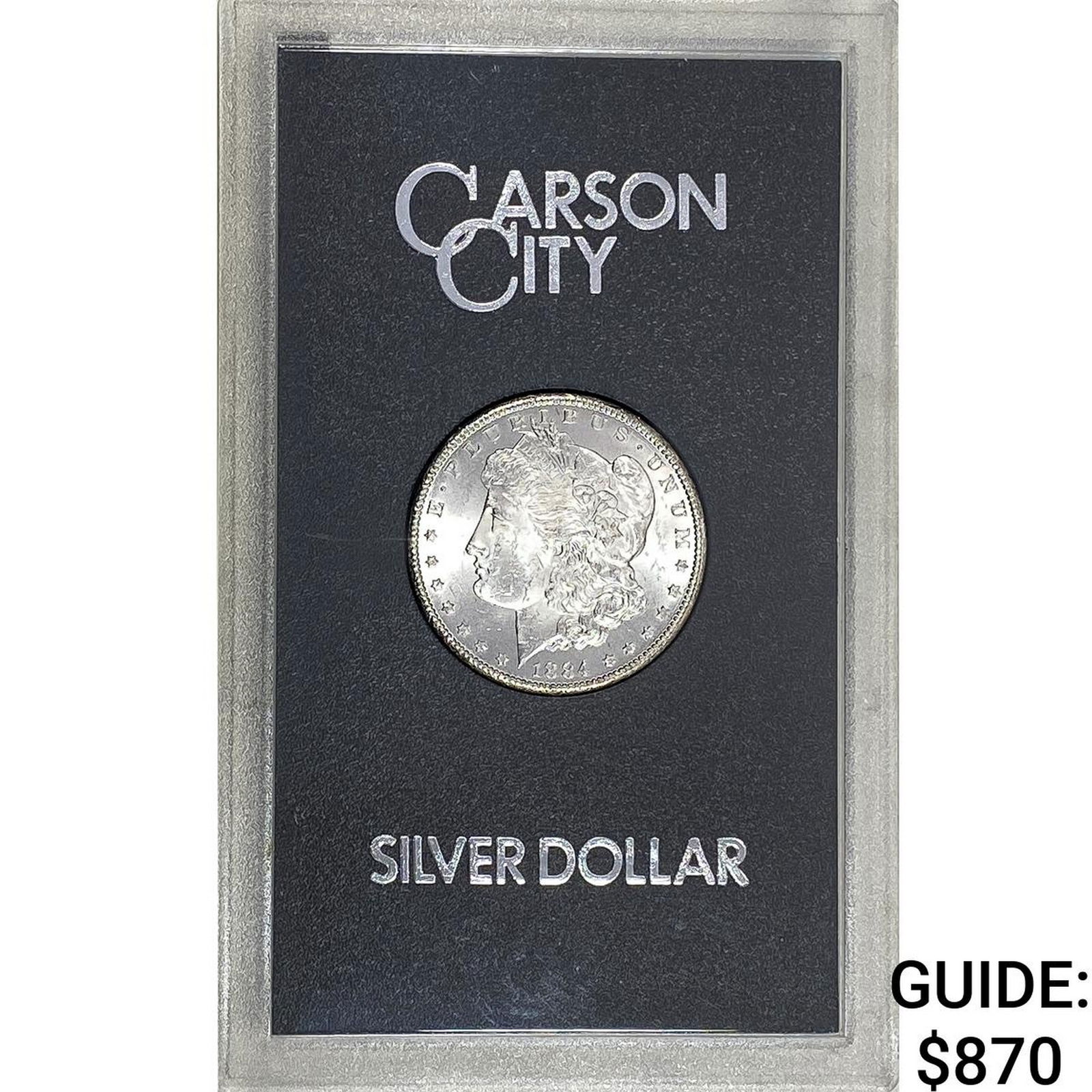 1884-CC Morgan Silver Dollar GSA UNC (1 of 3)