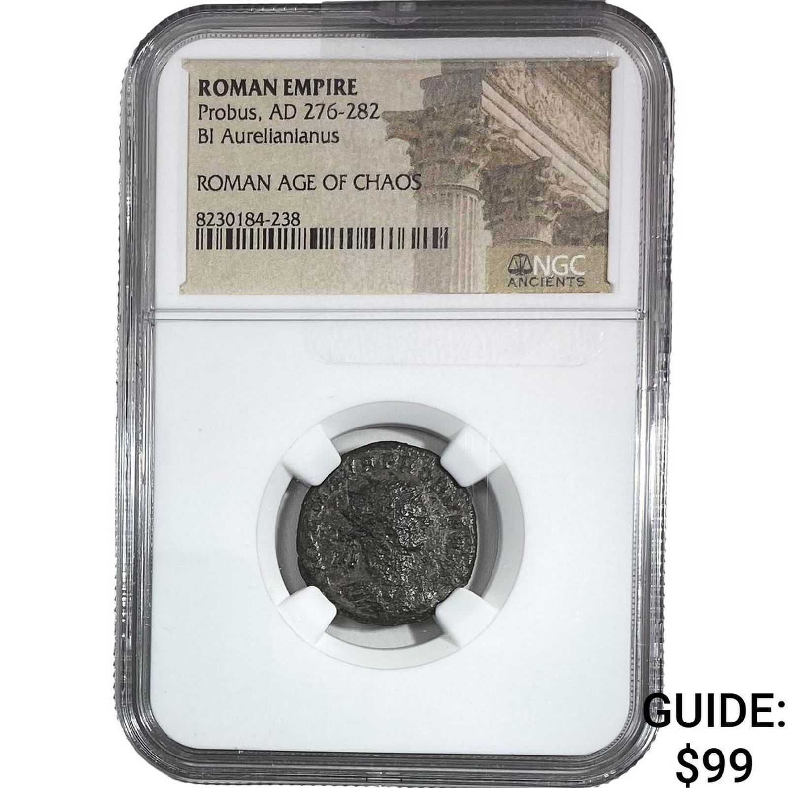 Roman Probus AD 276-282 BI Aurelianianus NGC (1 of 2)