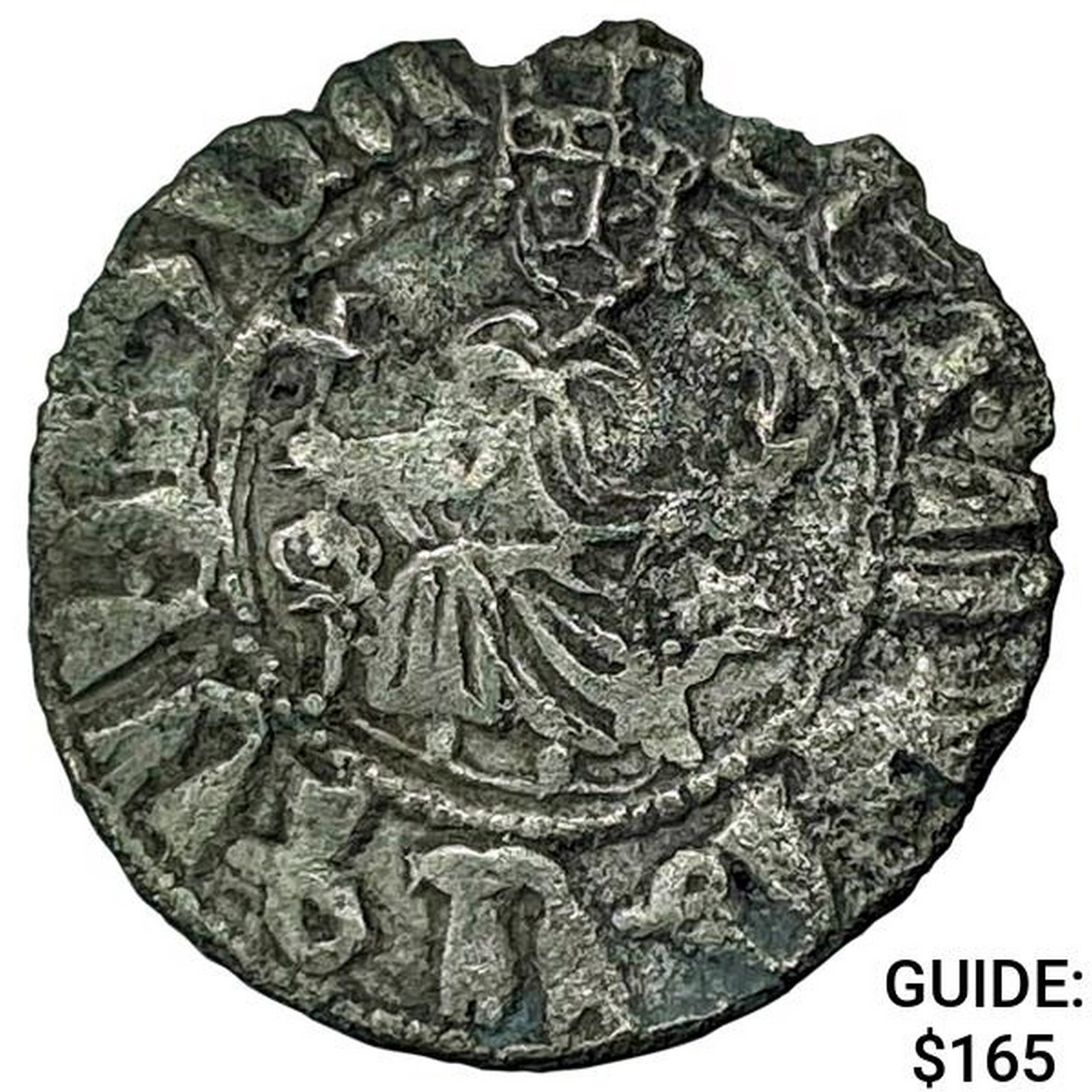 1198-1219 AD Crusades Armenia Silver Tram Levon I CLOSELY UNCIRCULATED: 1198-1219 AD Crusades Armenia Silver Tram Levon I CLOSELY UNCIRCULATED